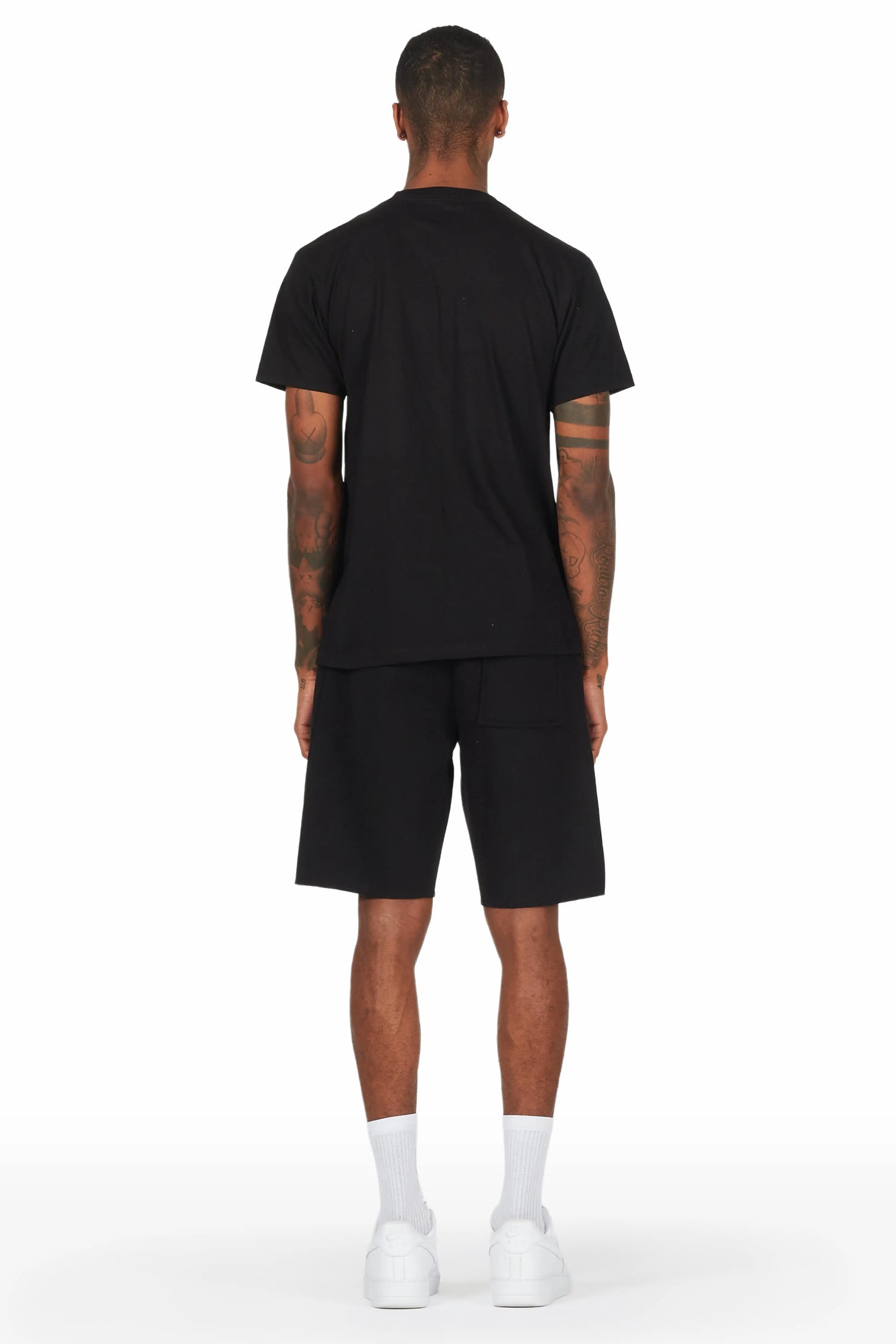 Jaco Black T-Shirt Short Set