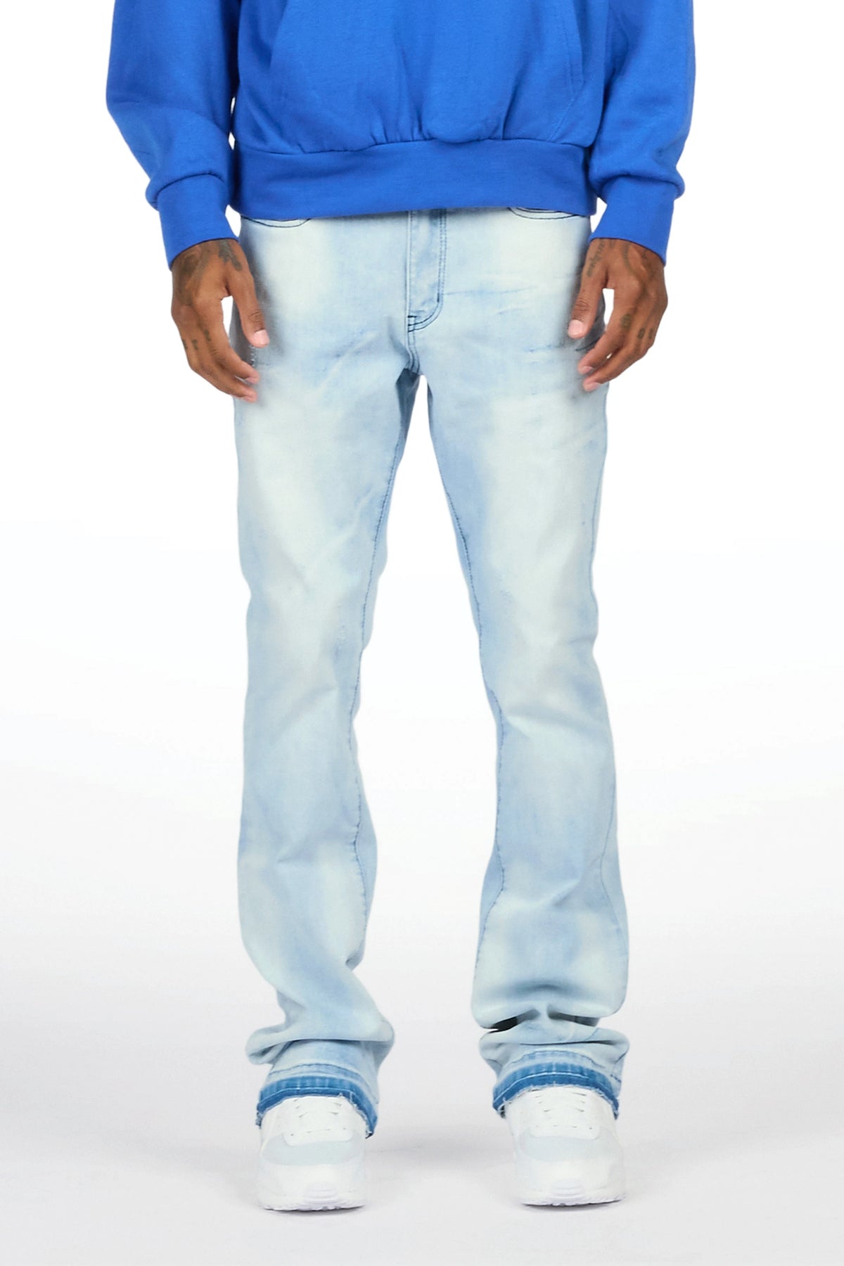 Belnav Light Blue Stacked Jean