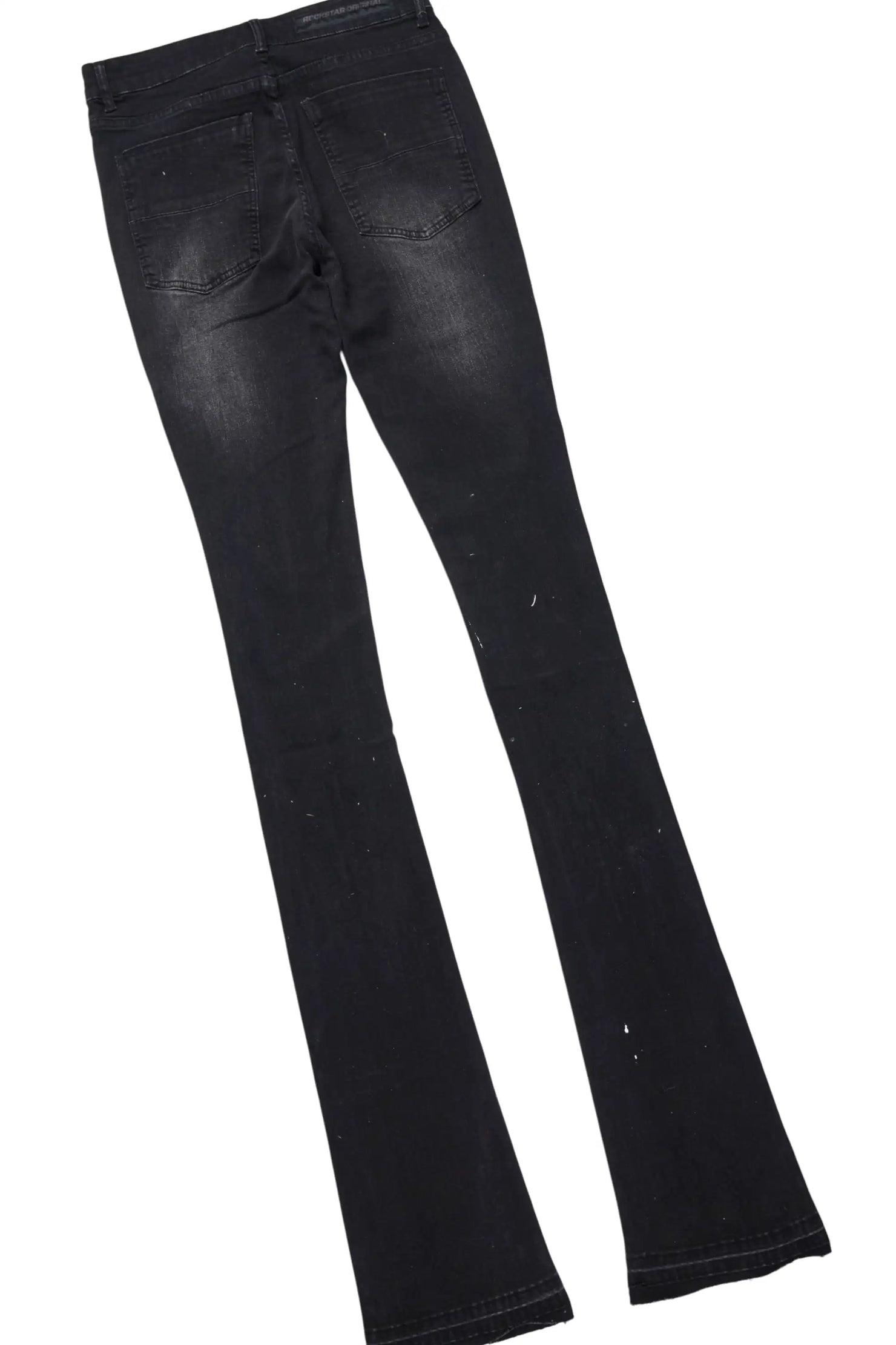 All Seeing Eyes Black/Black Hoodie/Super Stacked Flare Jean Set