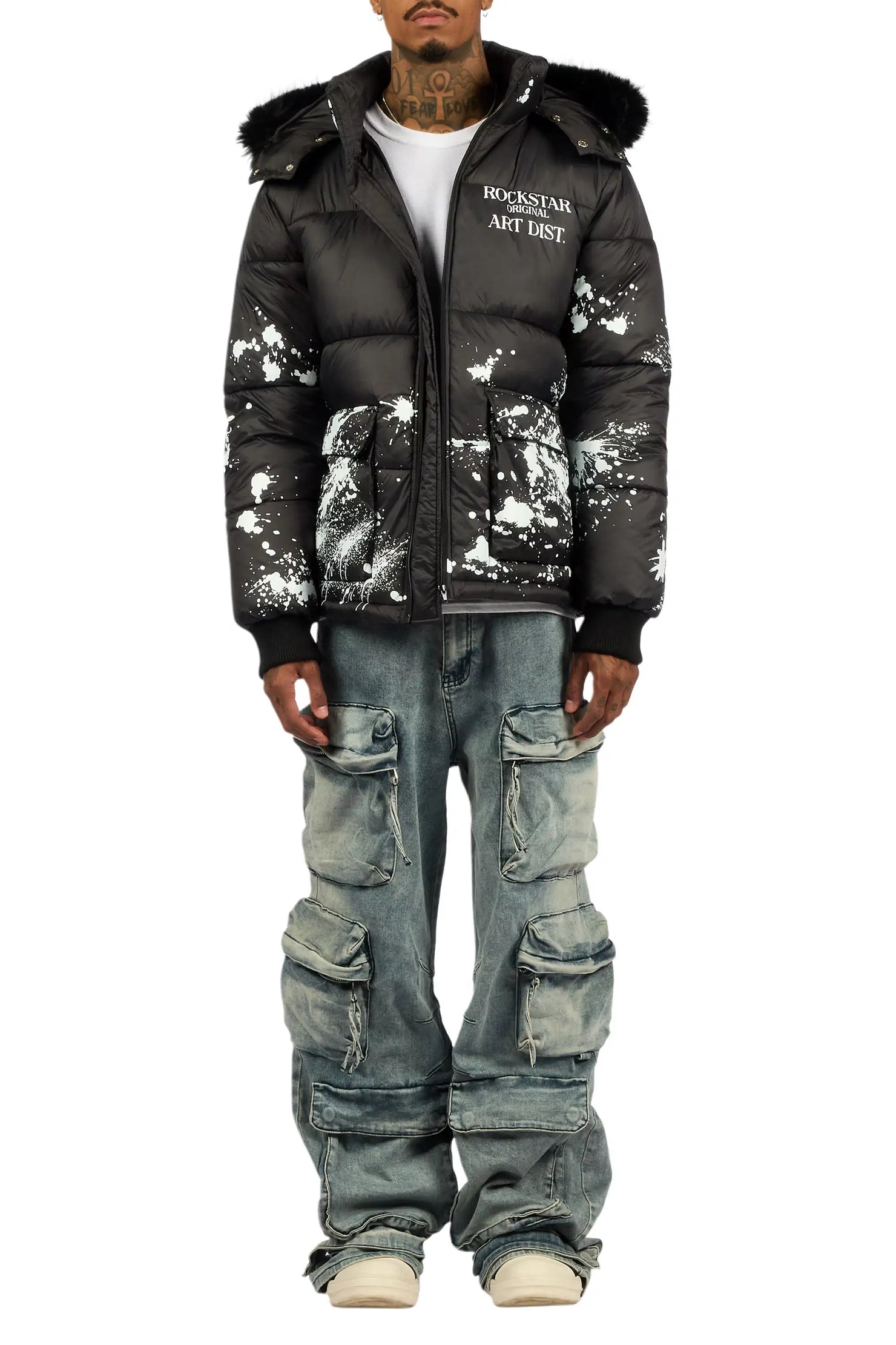 Lenz Blue Baggy Fit Jean