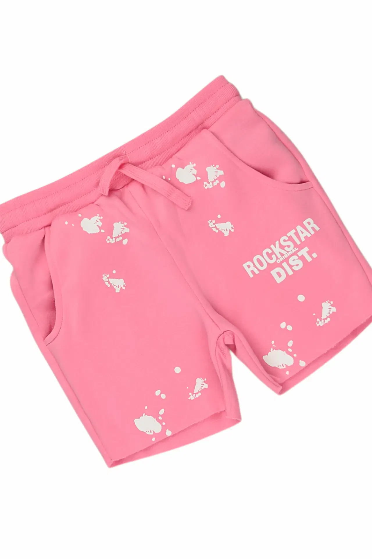 Girls Just Between Us Bubble Gum Short Set
