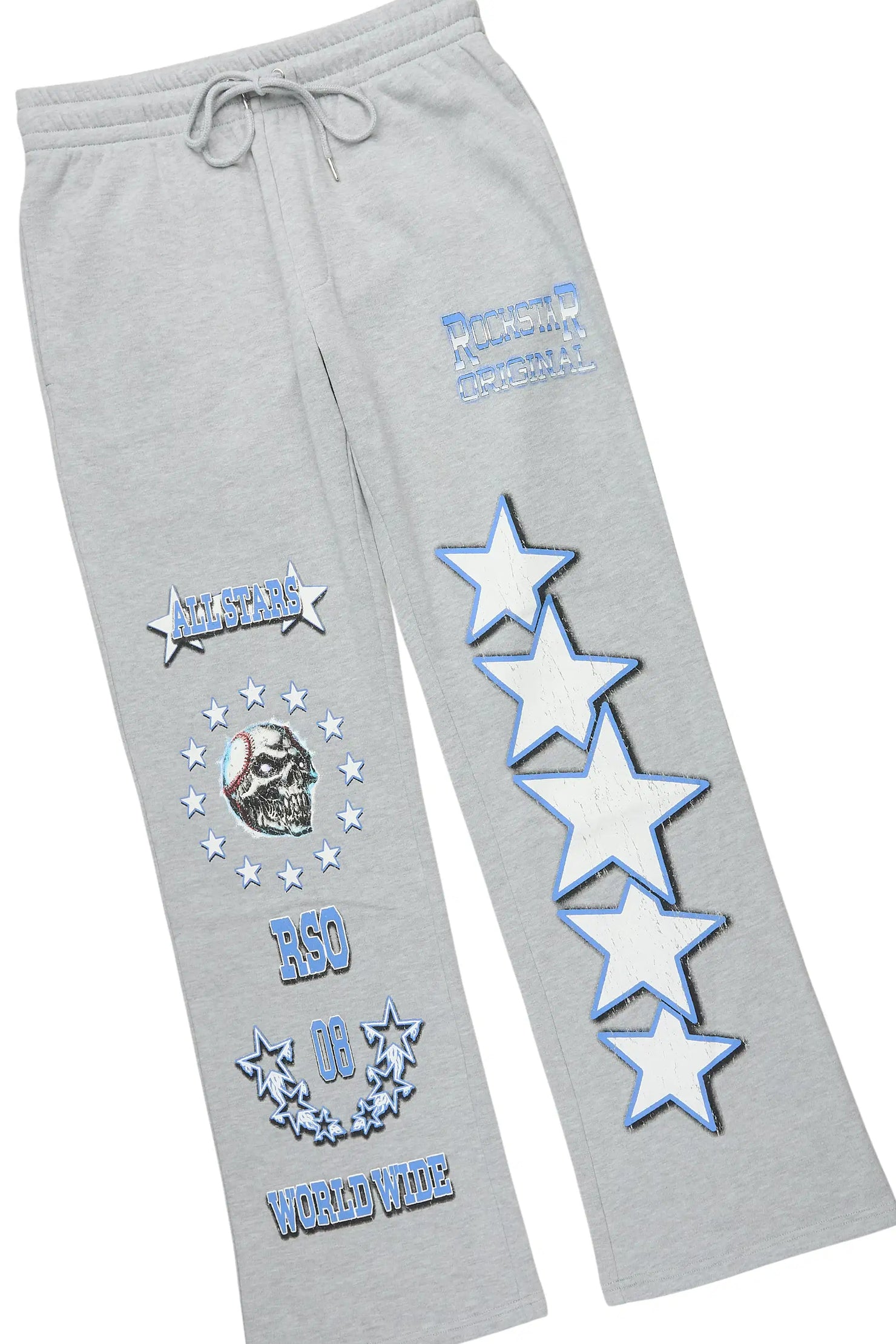 Marxe Heather Grey Hoodie/Baggy Pant Track Set