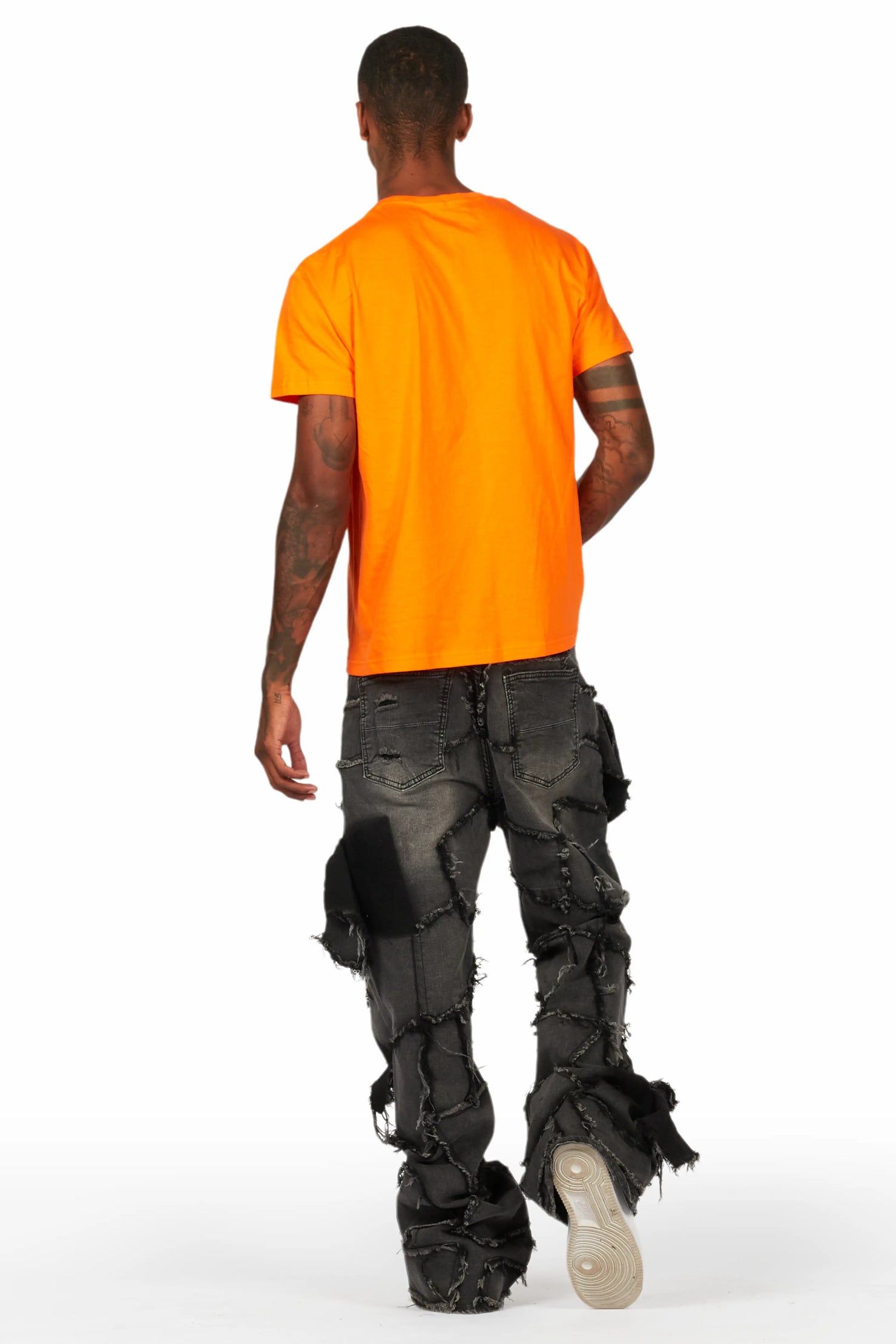 Jacomus Grey Baggy Fit Jean