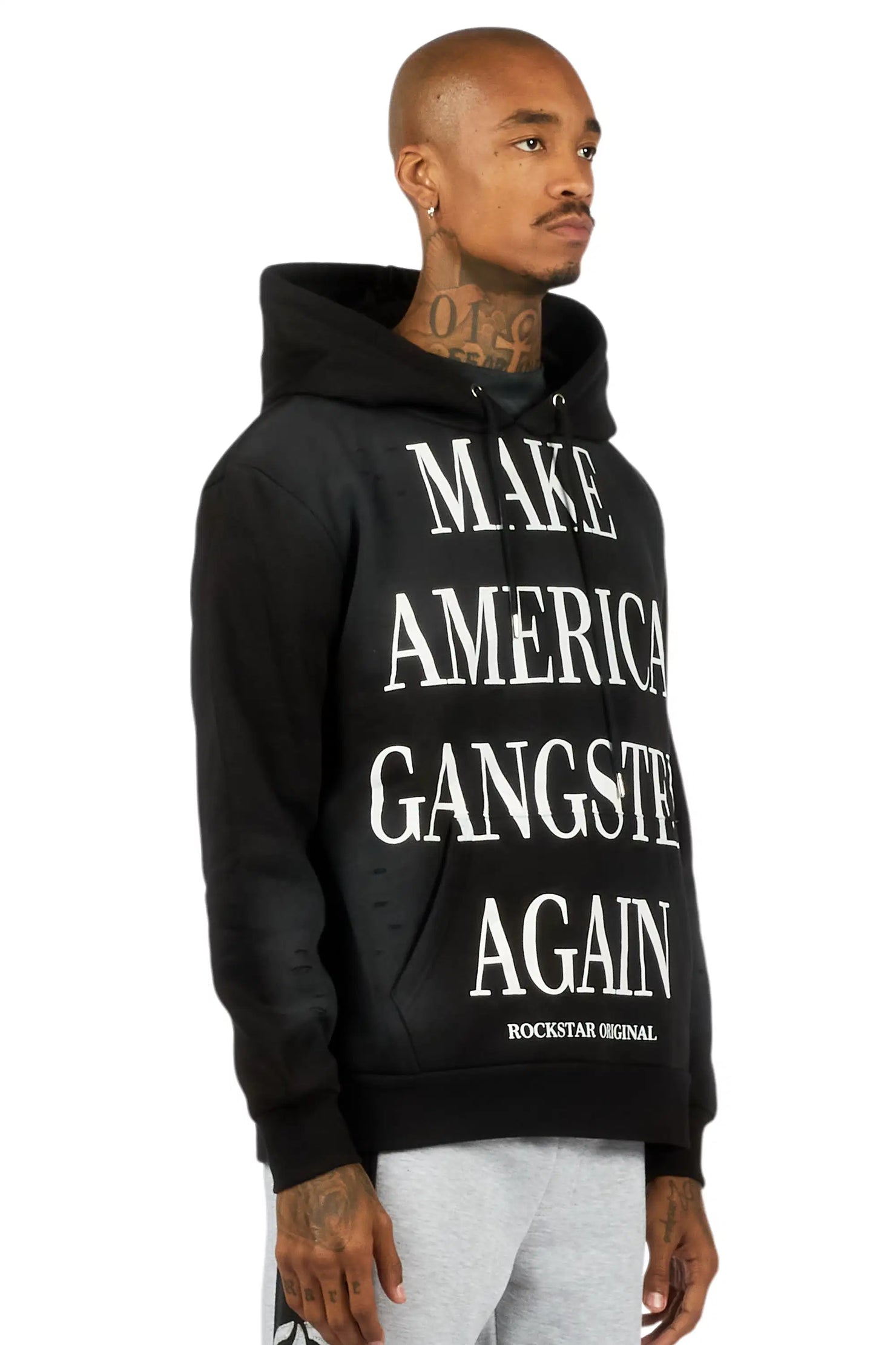 Drake Black Graphic Hoodie