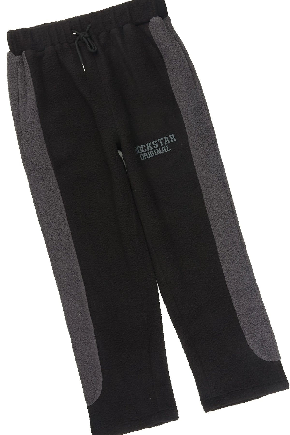 Minero Sherpa Black Zip Up Hoodie/Jogger Track Set