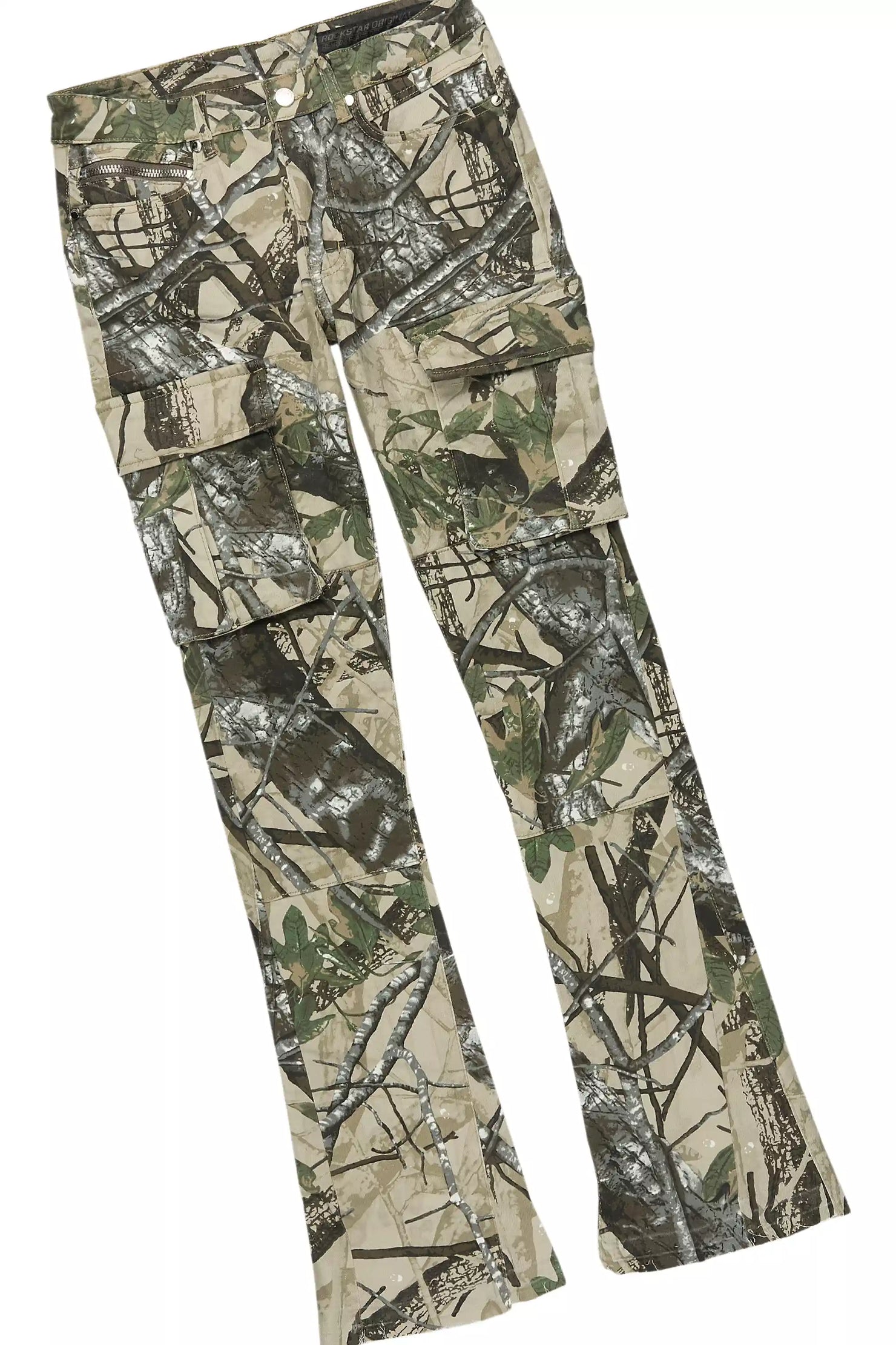 Lake White T-Shirt/Stacked Flare Jean Bundle