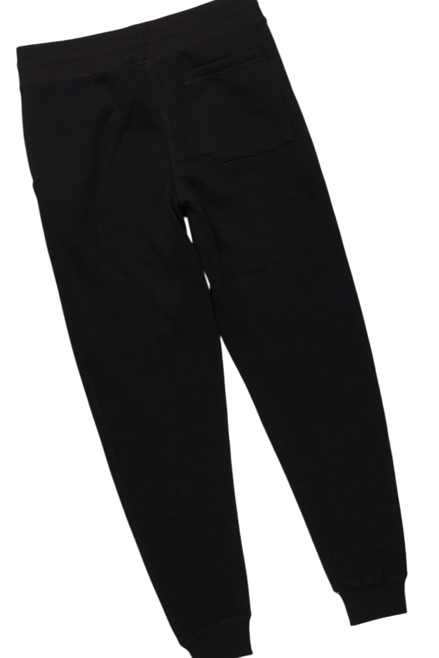 Raffer Black Hoodie/Jogger Sweat Track Set