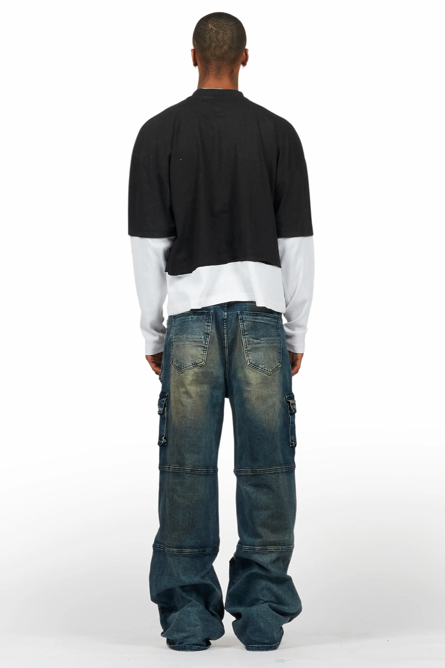 Berdi Dirty Wash Baggy Fit Jean