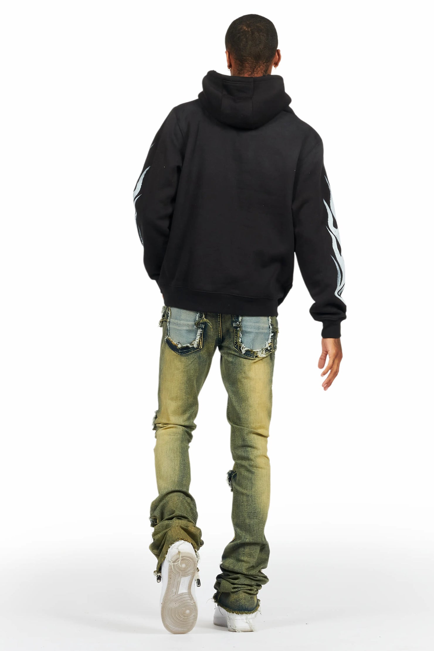 Petrus Tint Super Stacked Flare Jean