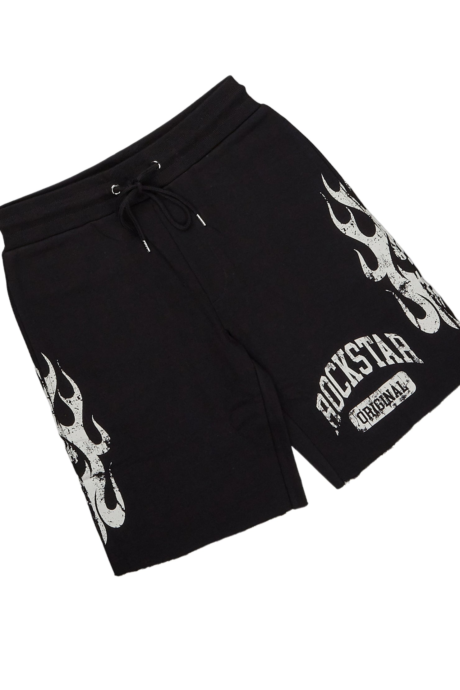 Boys Members Black T-Shirt/Short Set