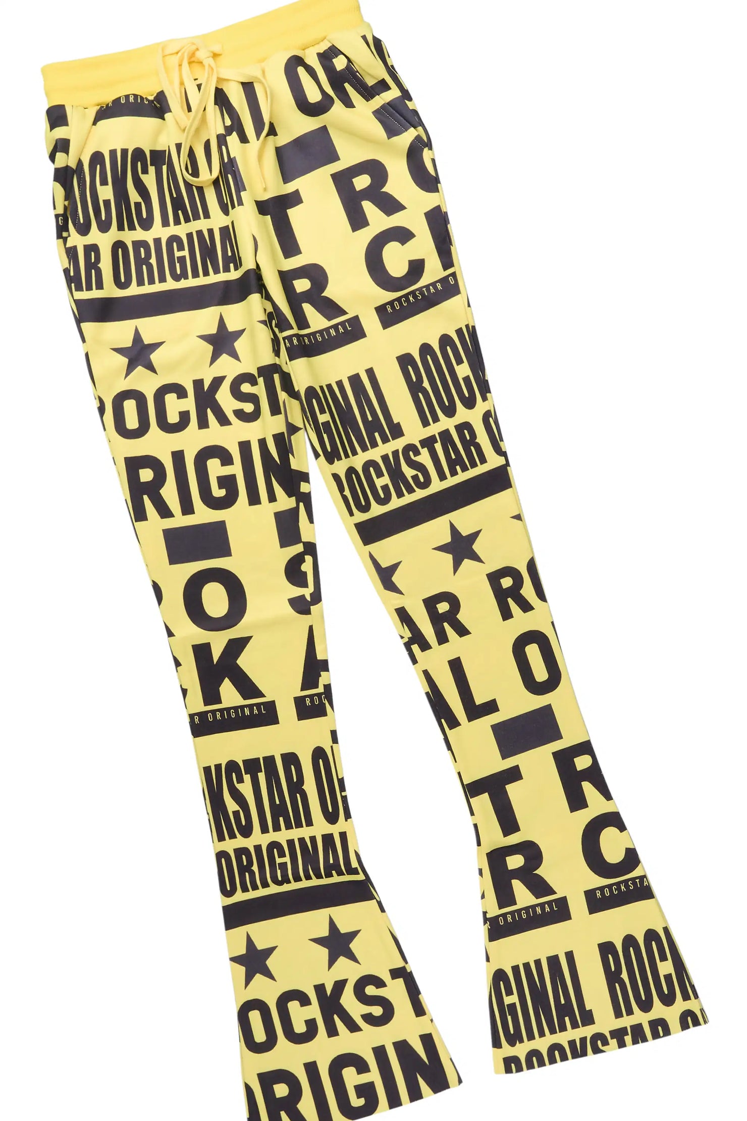 Rikelle Yellow Printed Track Set
