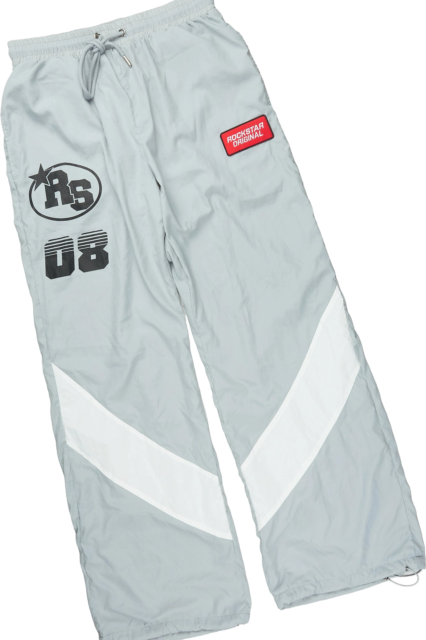 Wayra Grey Windbreaker Baggy Fit Track Set
