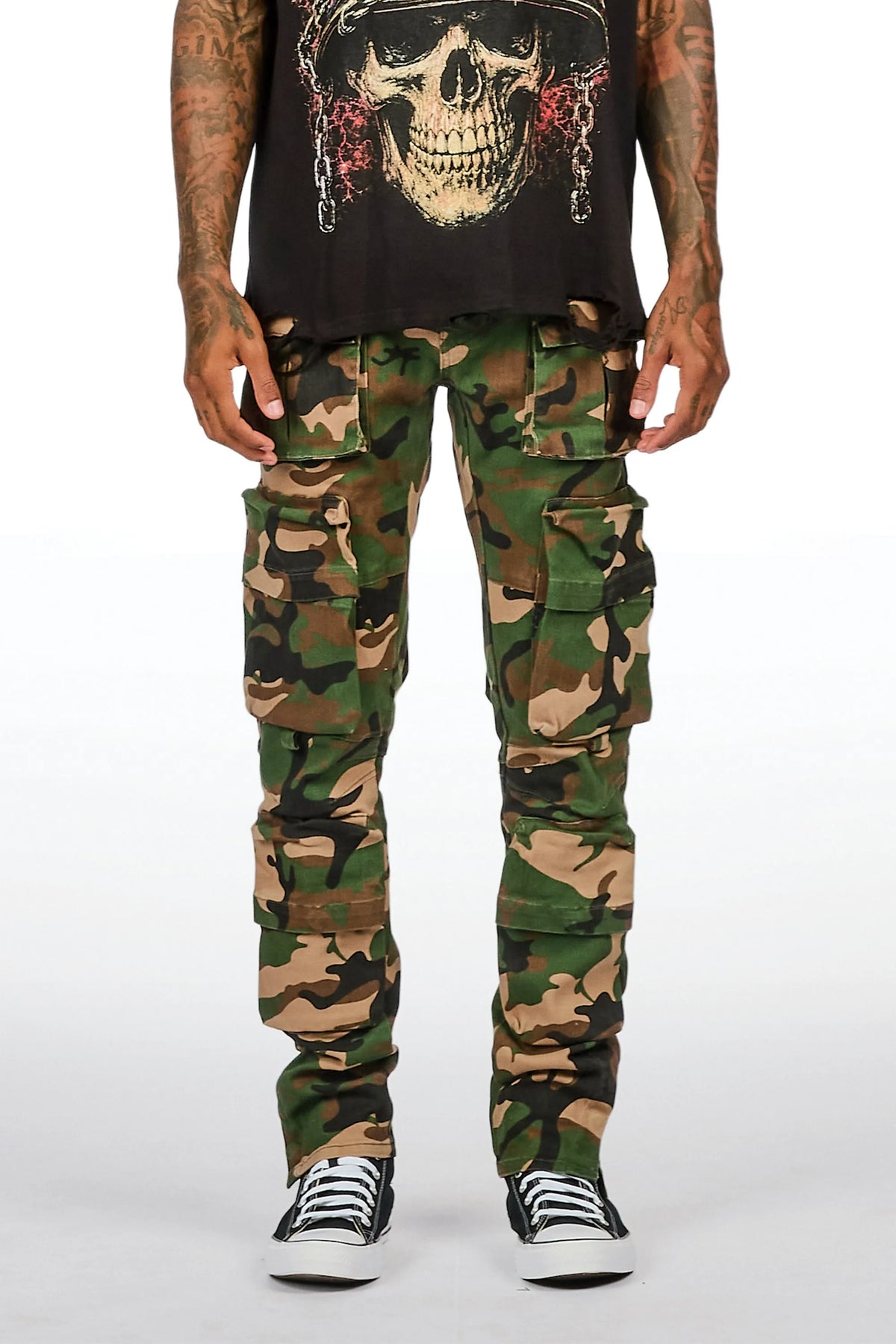 Shepard Camo Cargo Skinny Fit Jean