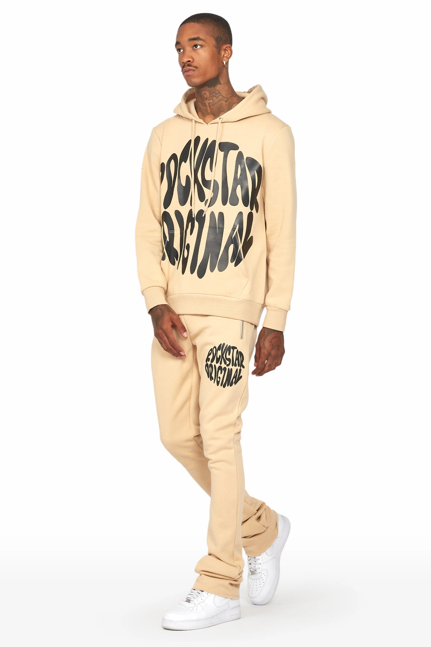 Thierry Tan Stacked Flare Track Set