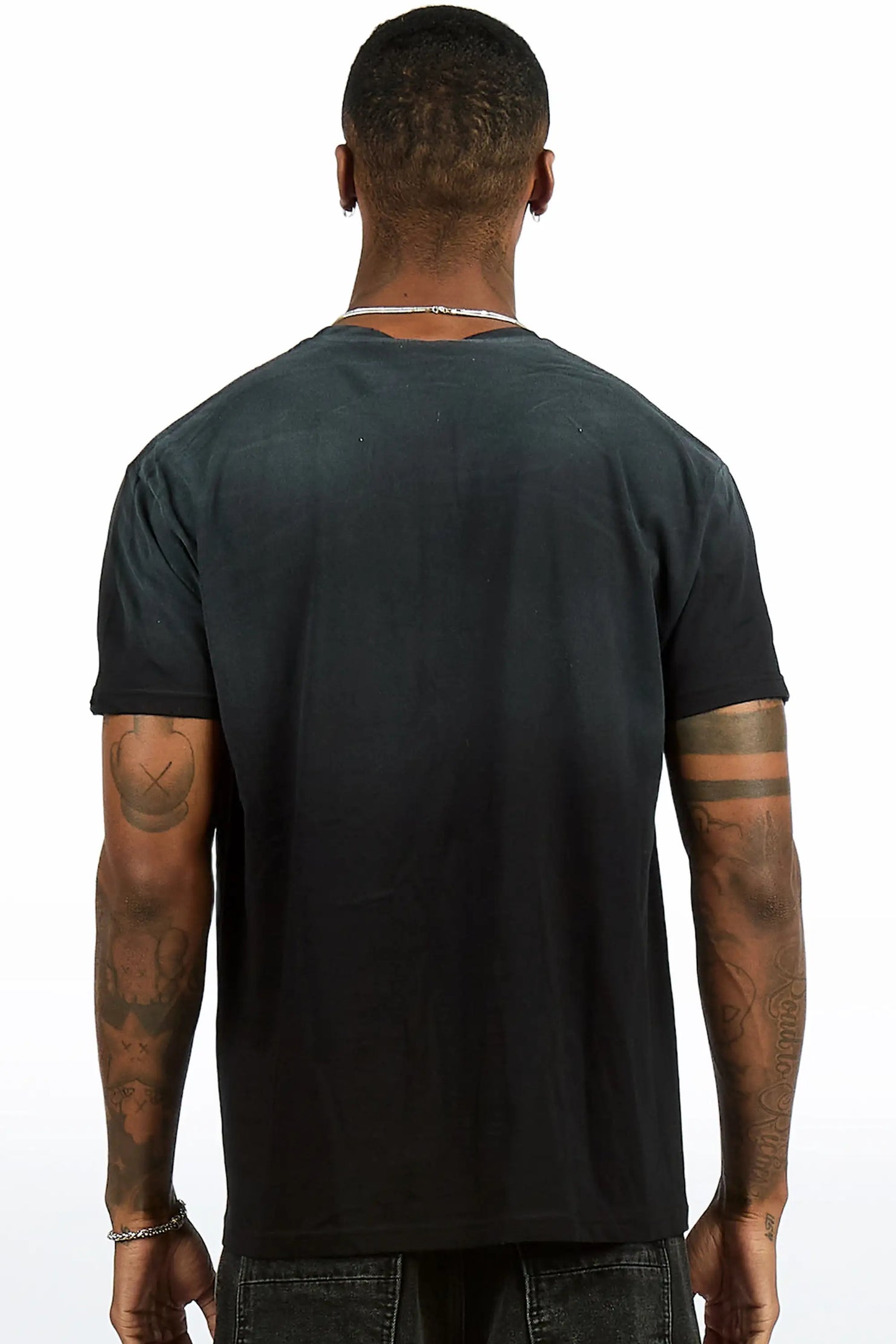 Reign Black Oversized Graphic T-Shirt