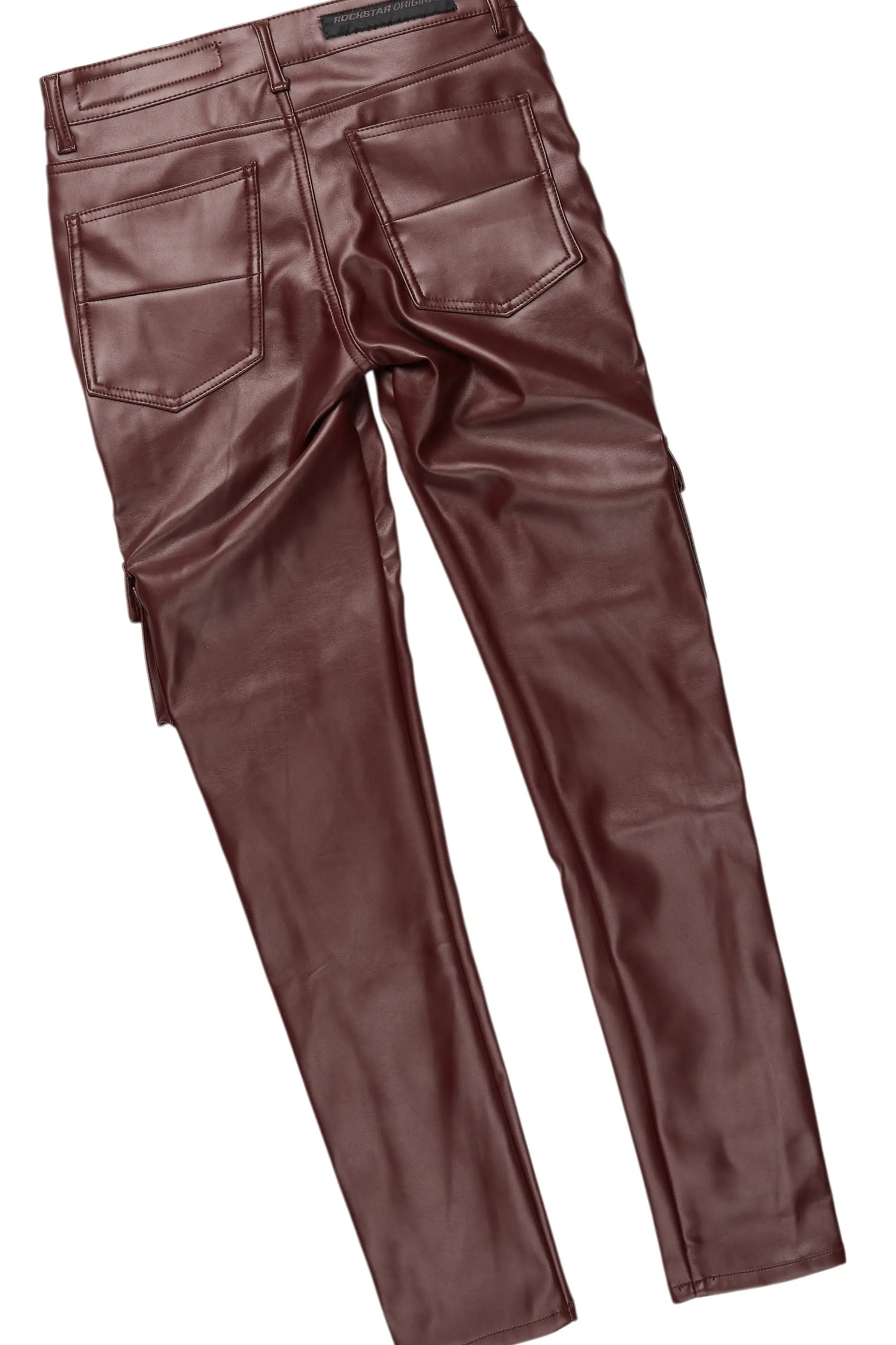 Darken Black Hoodie & Kap Stacked Flare PU Jean Bundle