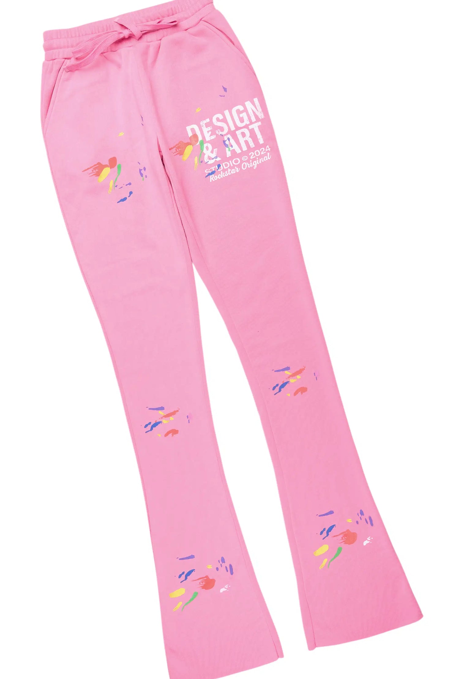 Kristiane Pink Crop Super Stacked Trackset