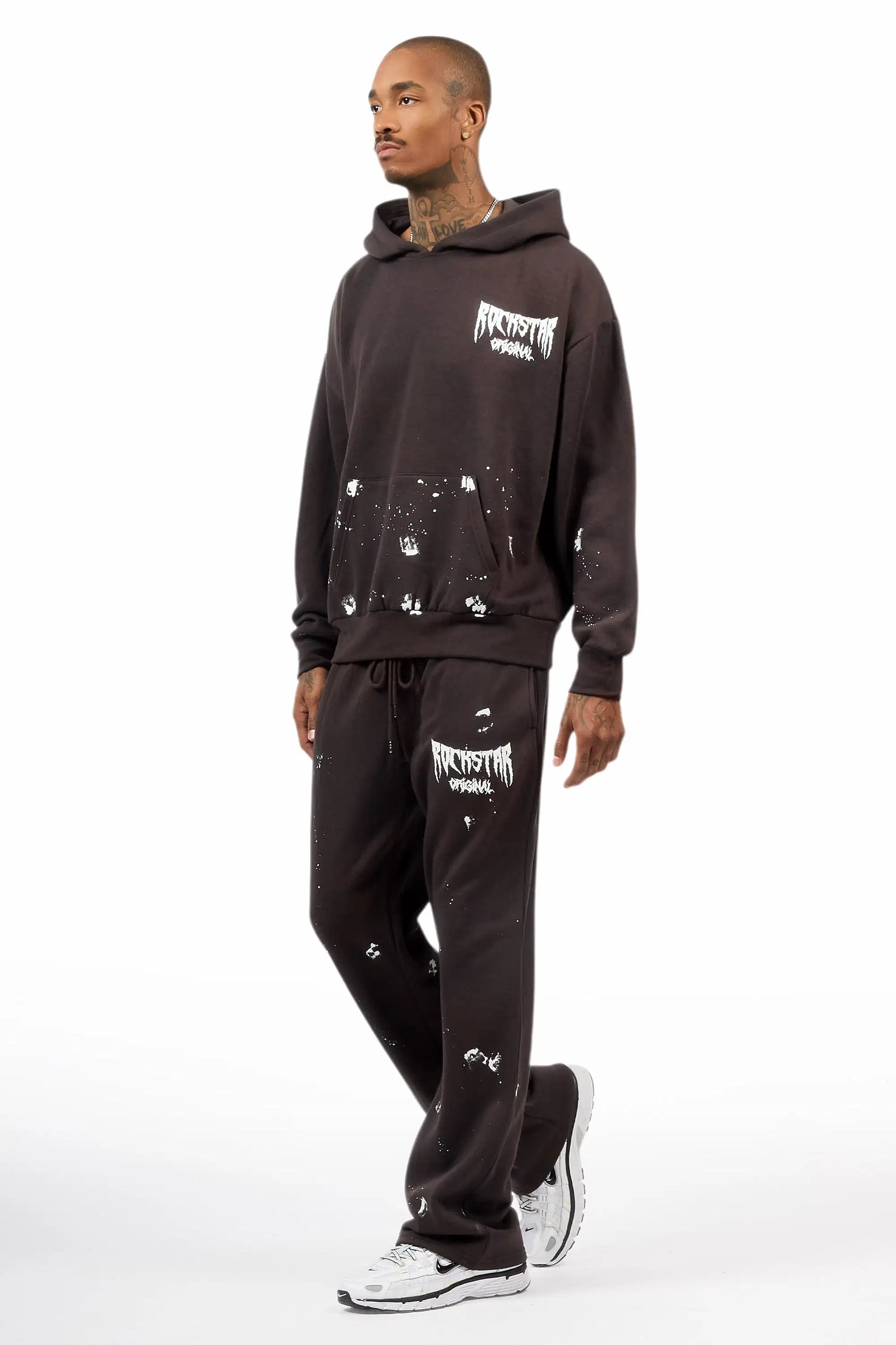 Twinkle Iron Hoodie Relaxed Track Set