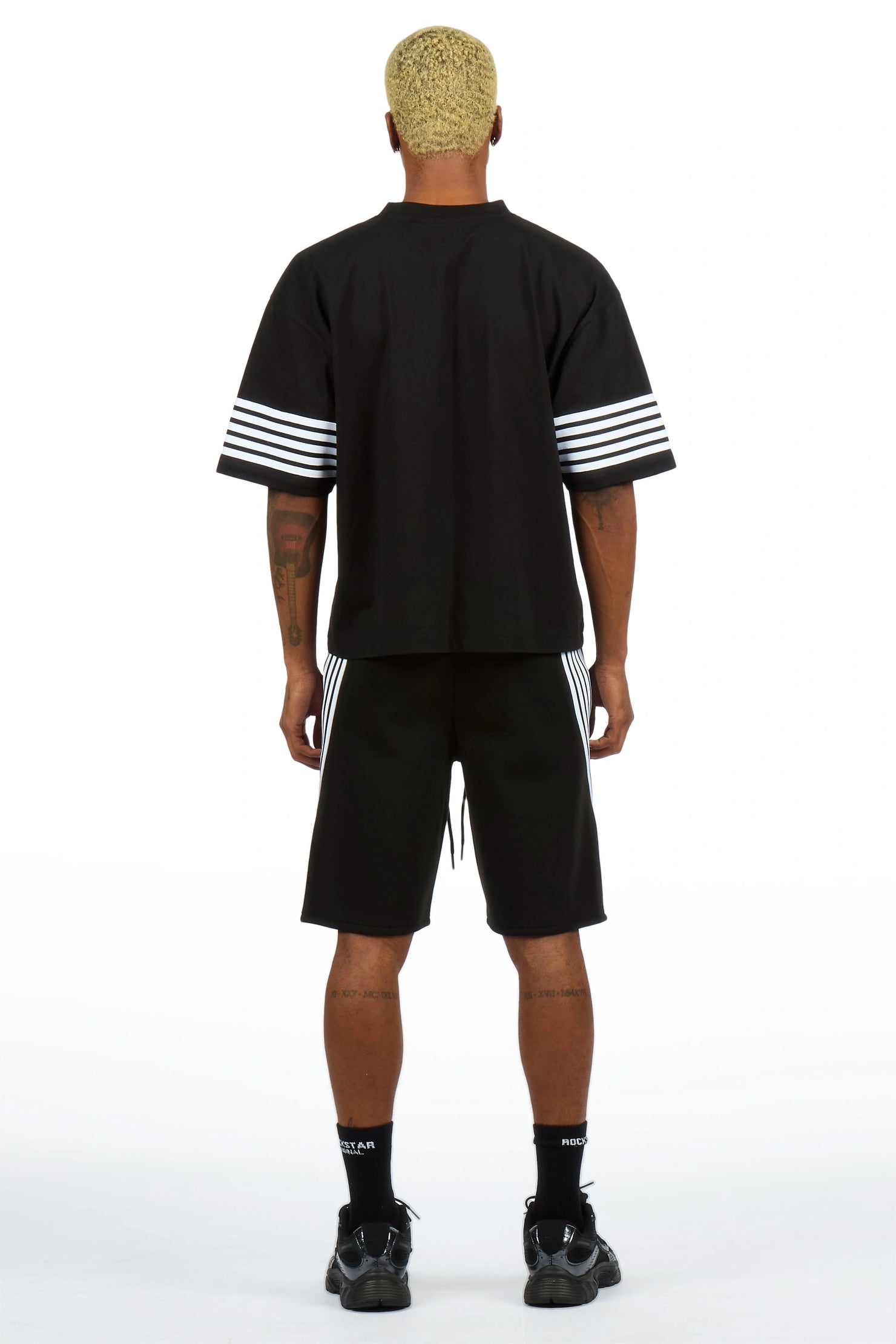 Rulik Black T-Shirt/Short Set