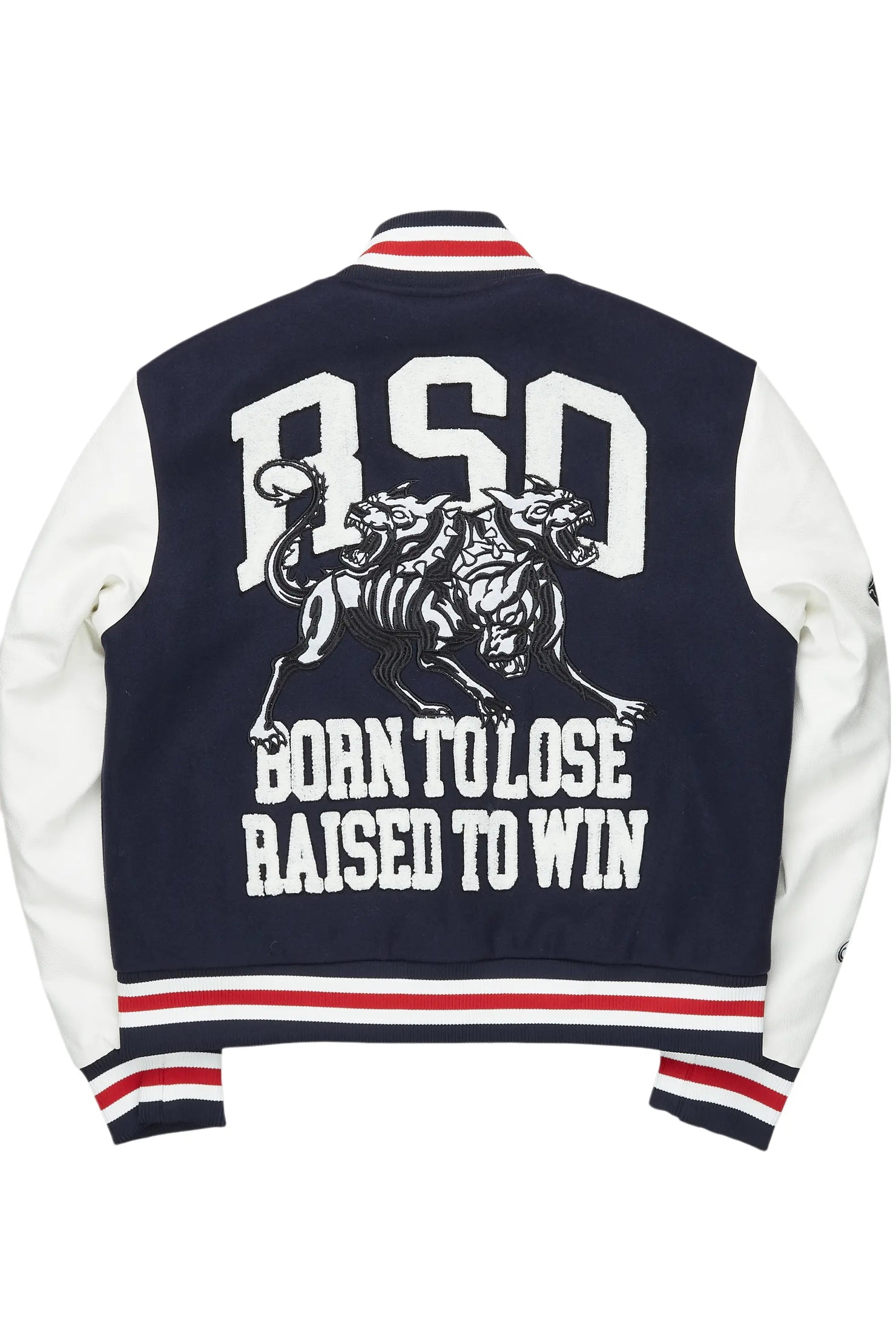 Afonso Navy Varsity Jacket