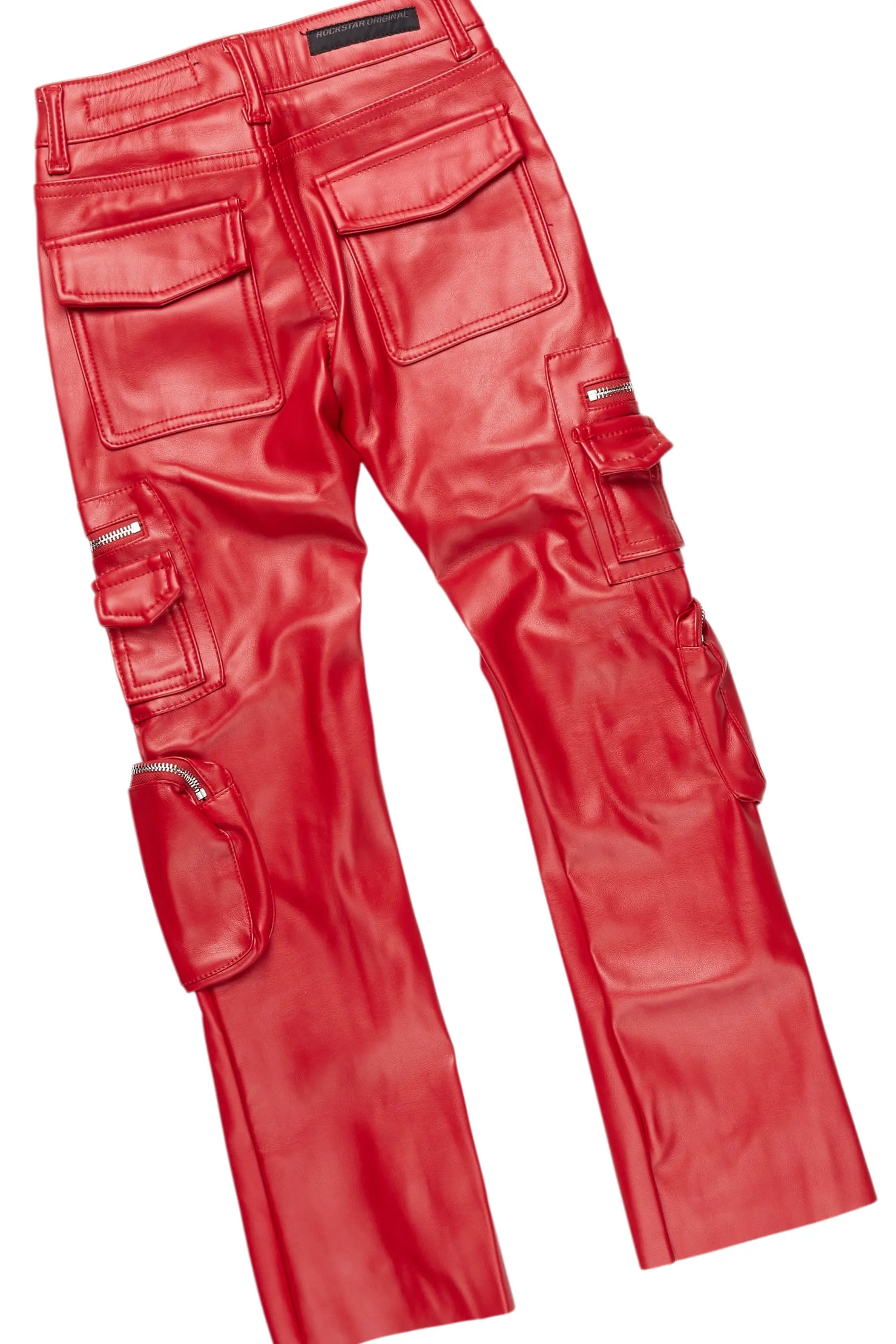 Boys Omer Heather Grey T-Shirt/Stacked Flare Jean Set