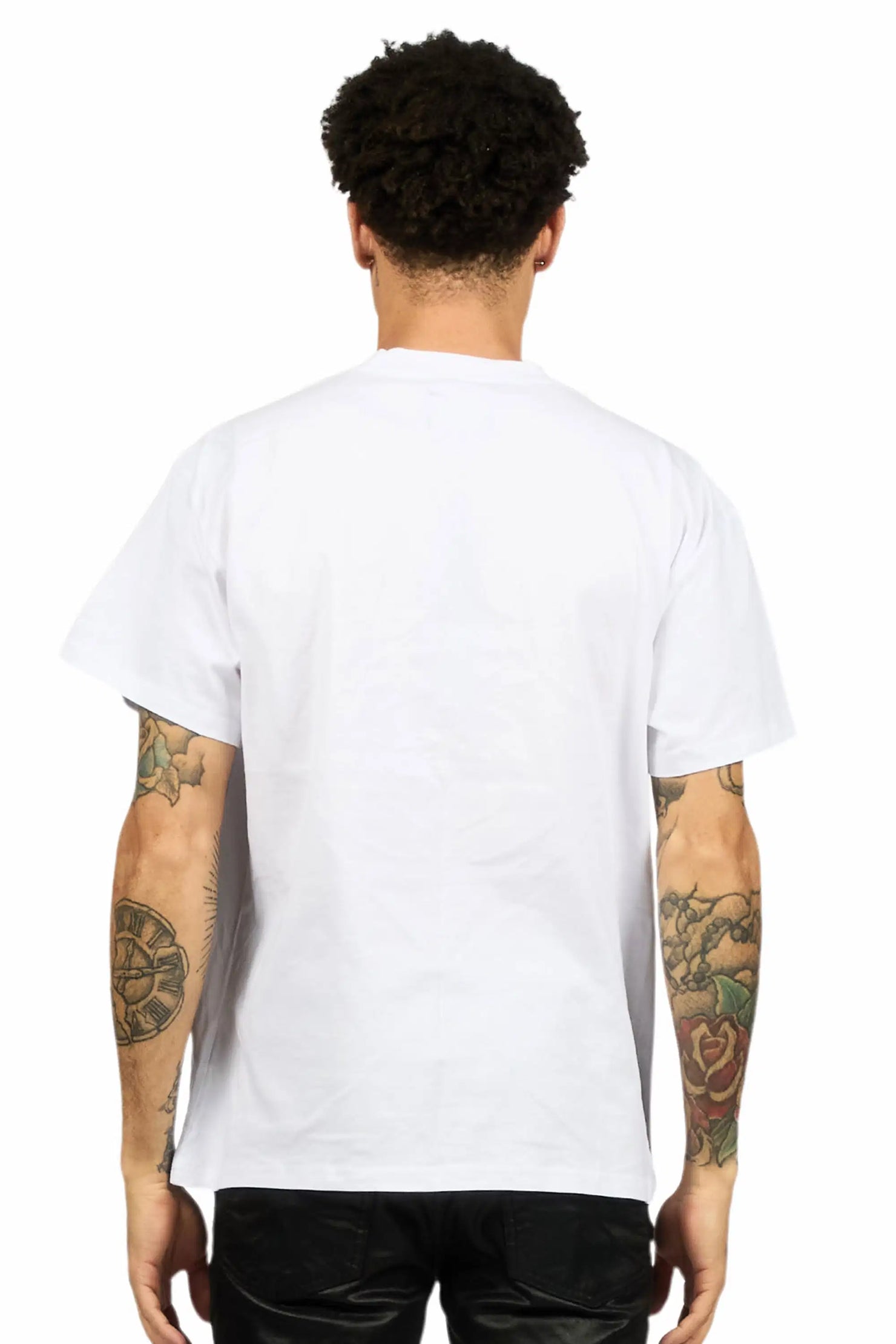 Rylok White Oversized Graphic T-Shirt