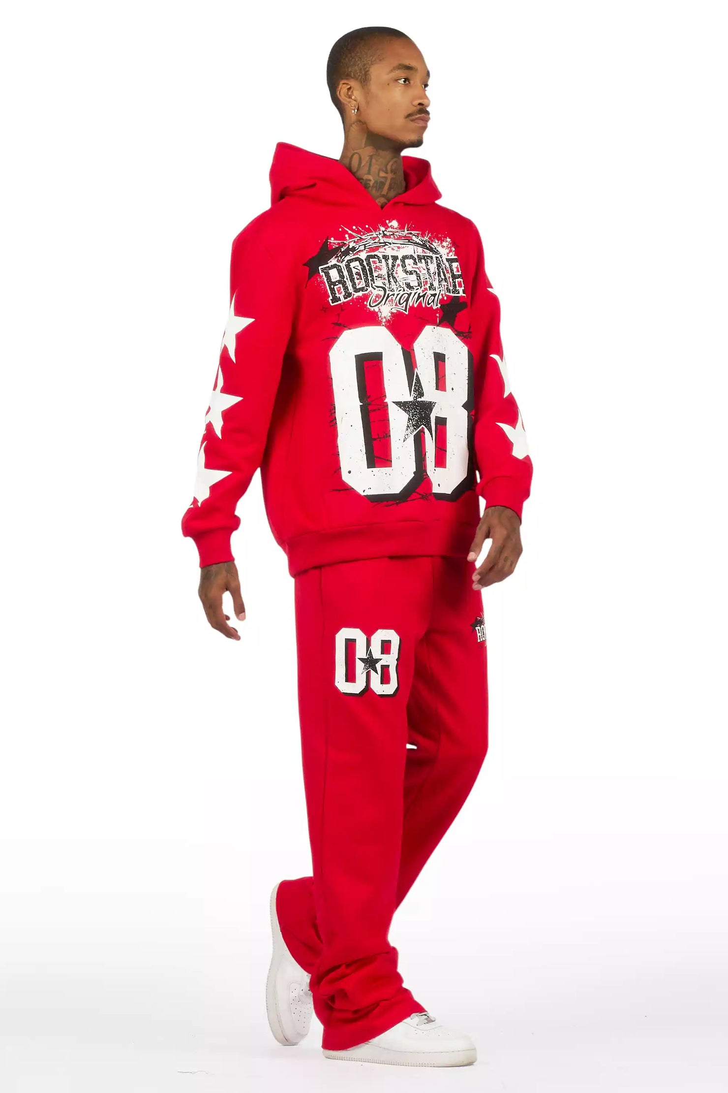 Allstar Red Stacked Track Set