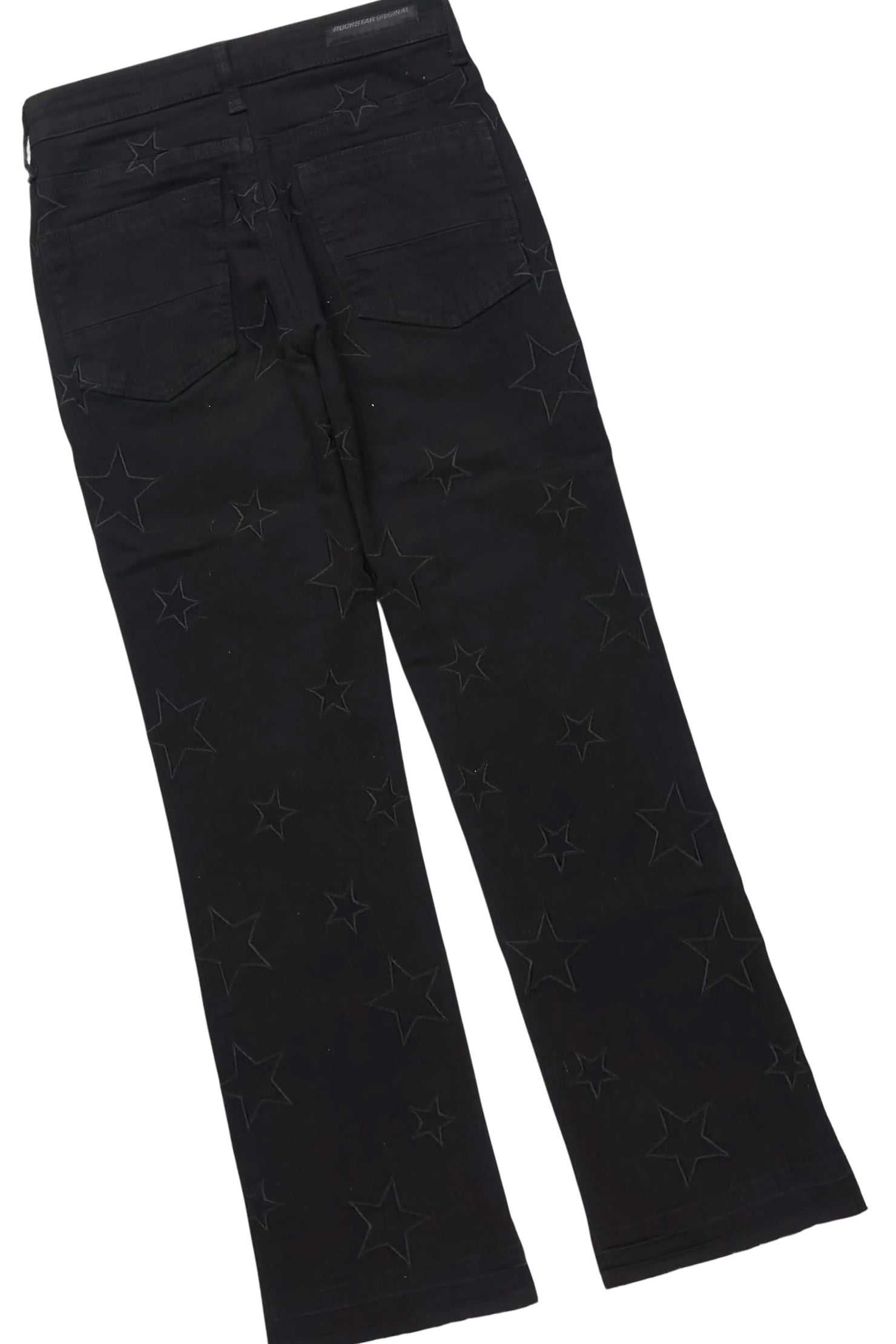 Boys Blade White/Black T-Shirt Stacked Jean Set