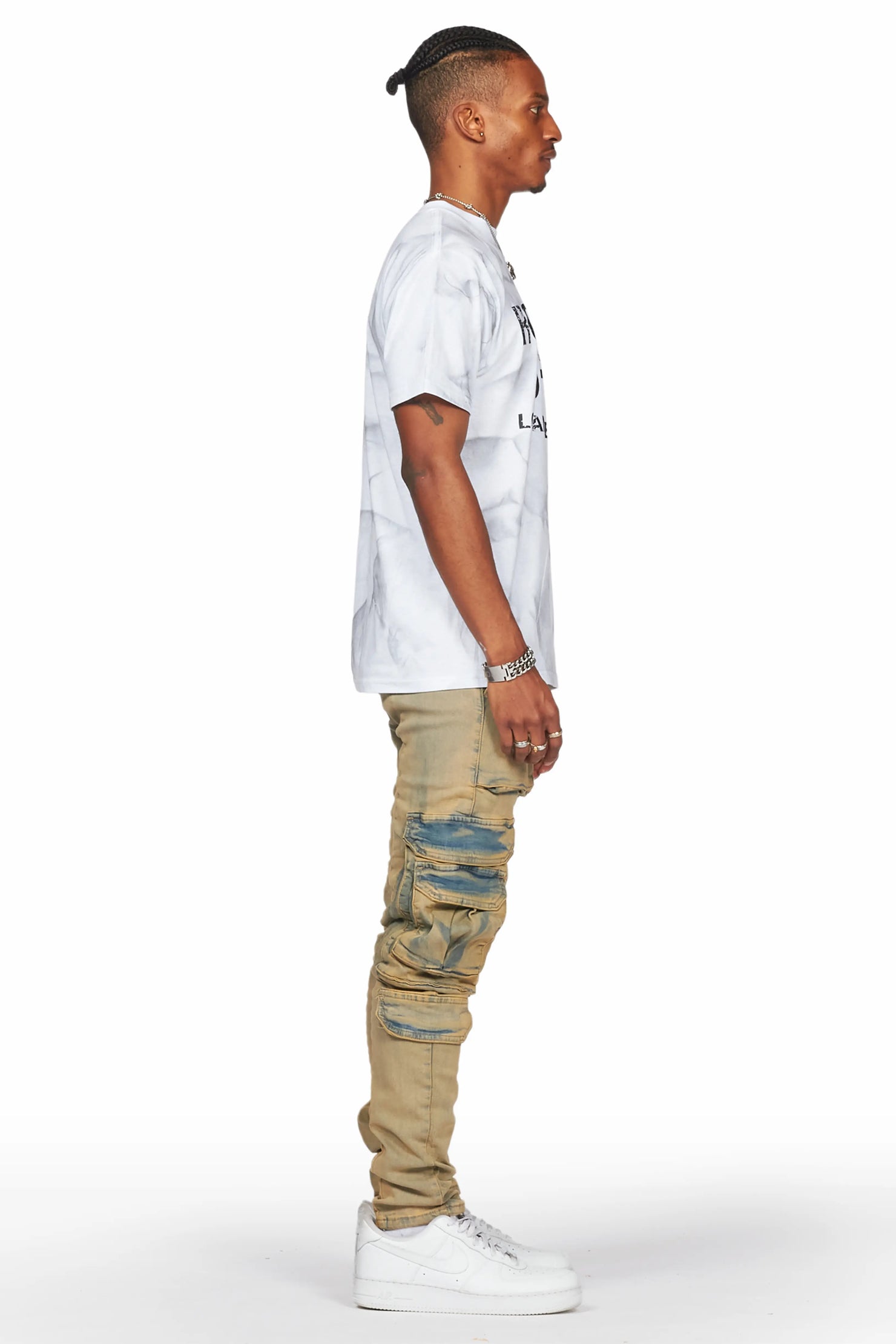 Iniko Tint Skinny Fit Cargo Jean