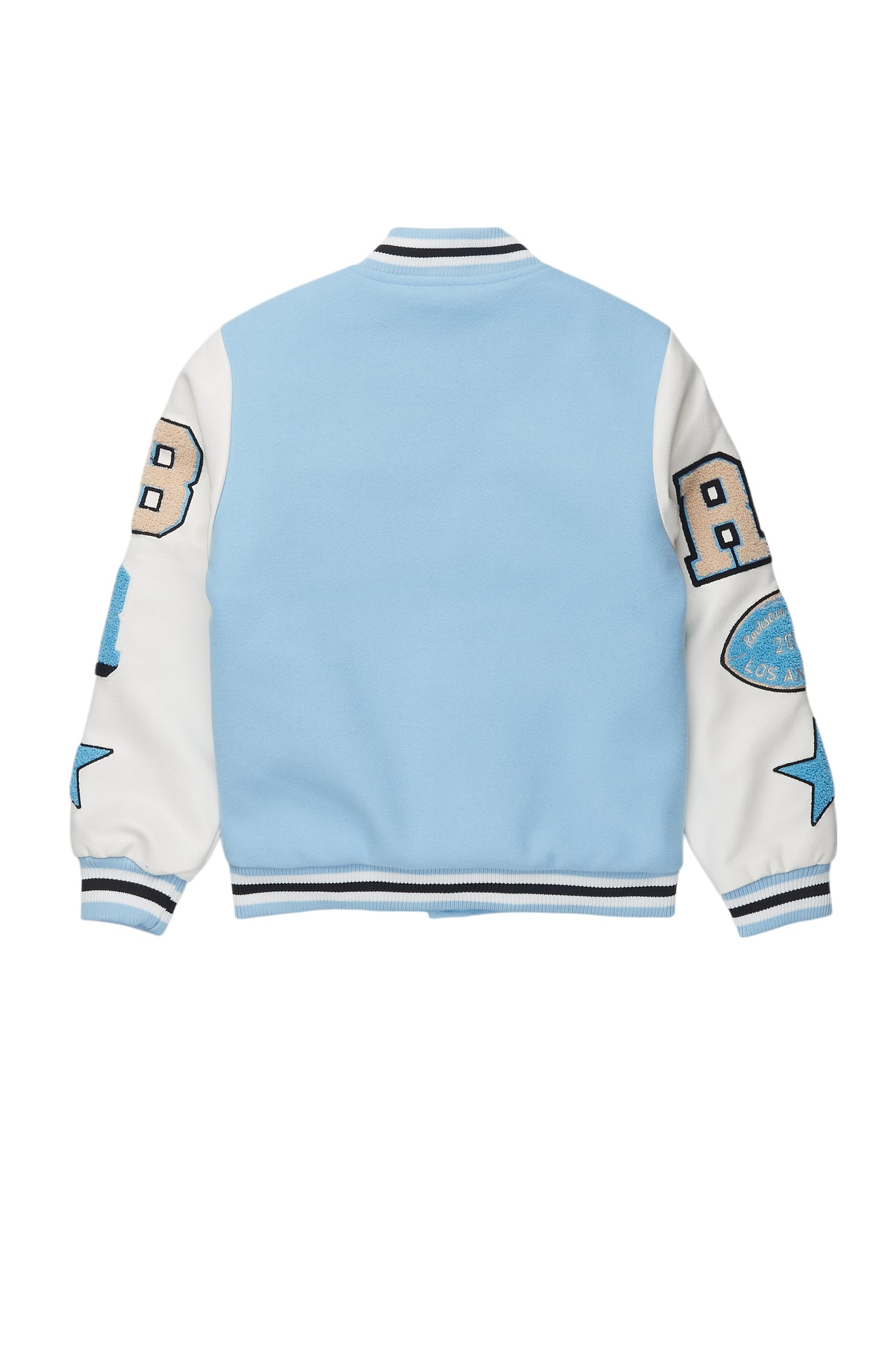 Boys Balser Light blue Varsity Jacket