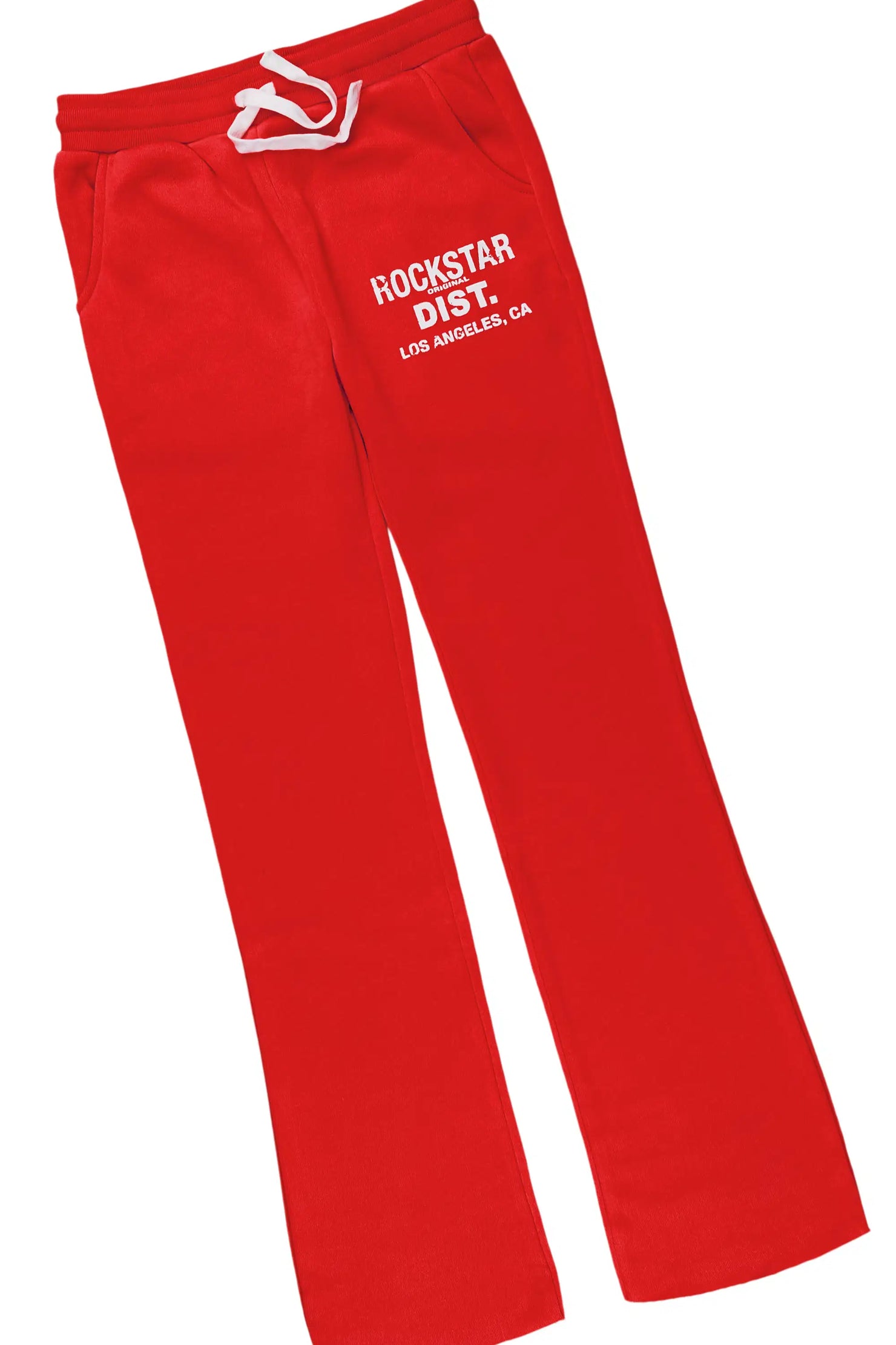 Boys Dalesio 2.0 White/Red T-Shirt Track Set