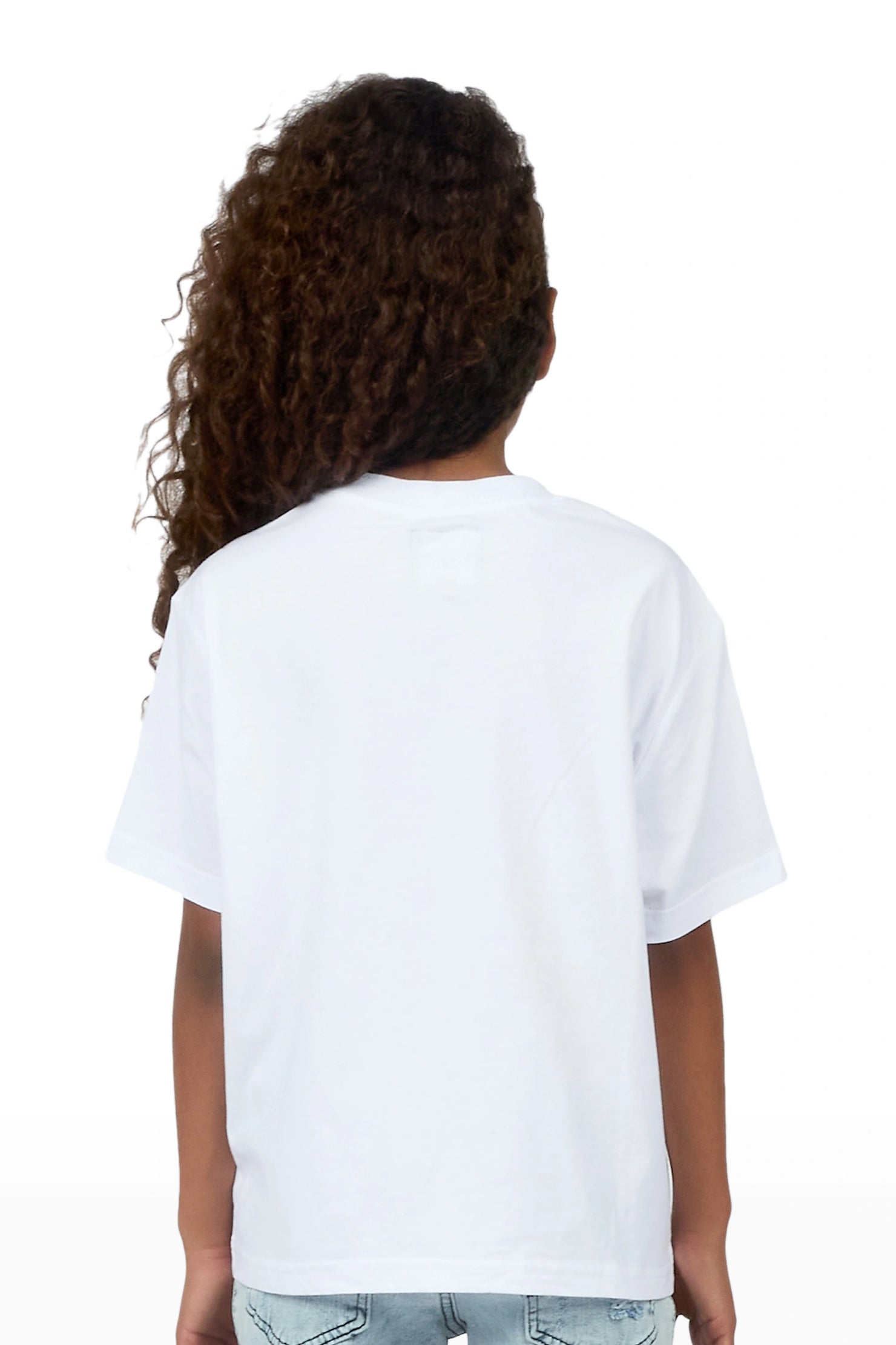 Girls Havak White Graphic T-Shirt