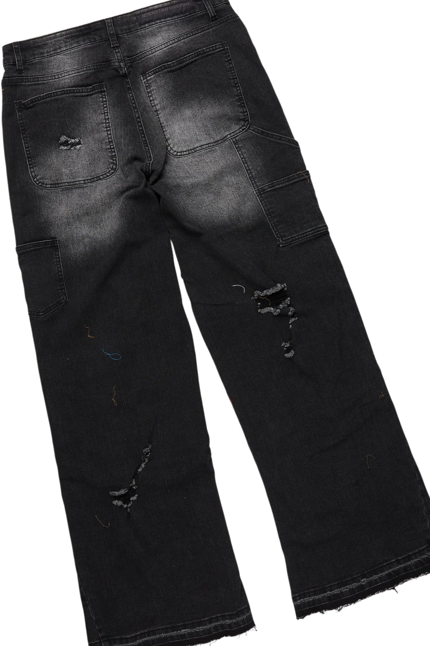 Beno Black Long Sleeve T-Shirt & Yanis Baggy Fit Jean Bundle