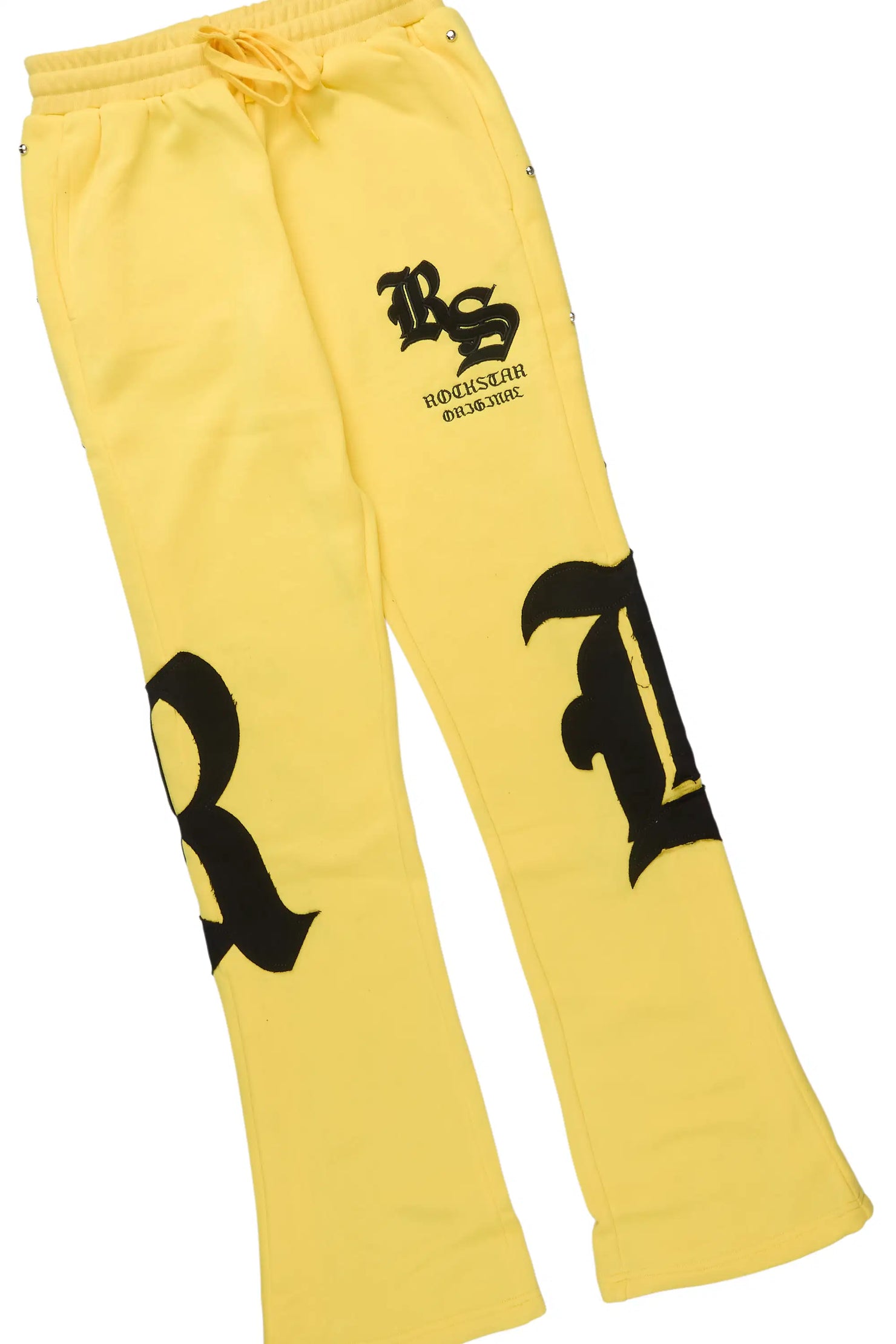 Shironda Yellow Snap Stacked Track Set