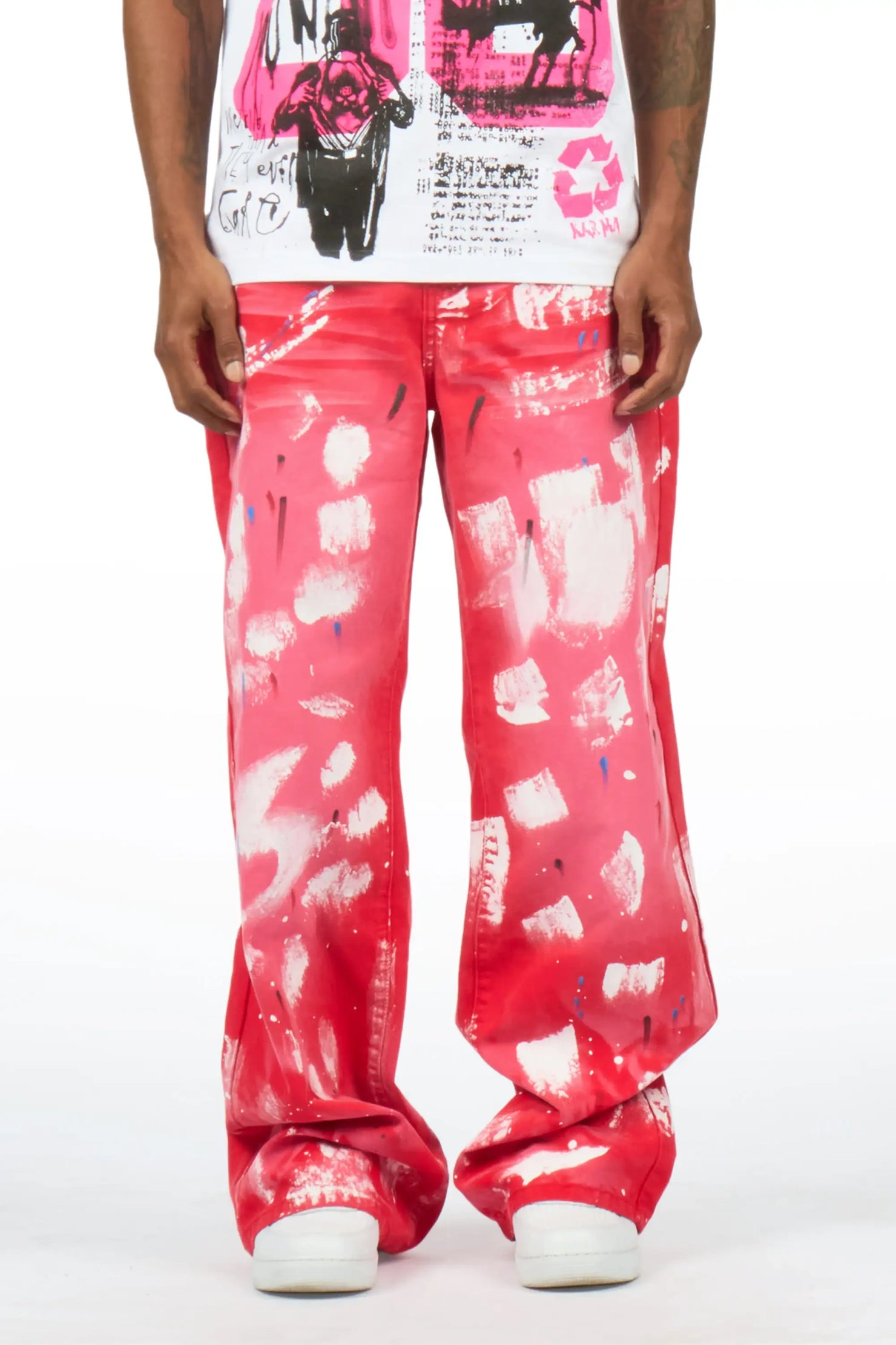Novi Red Painter Baggy Fit Jean