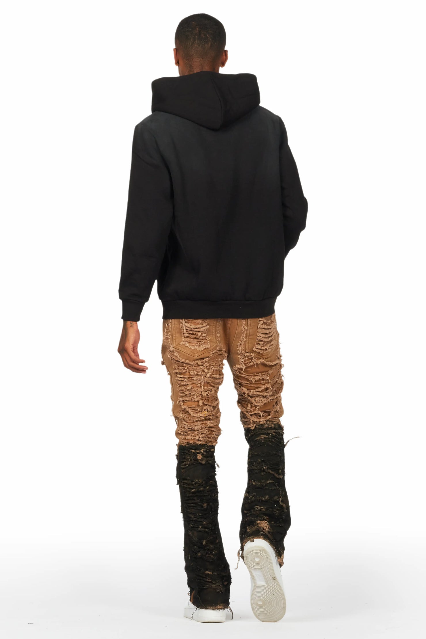 Larry Tan Painter Stacked Flare Jean