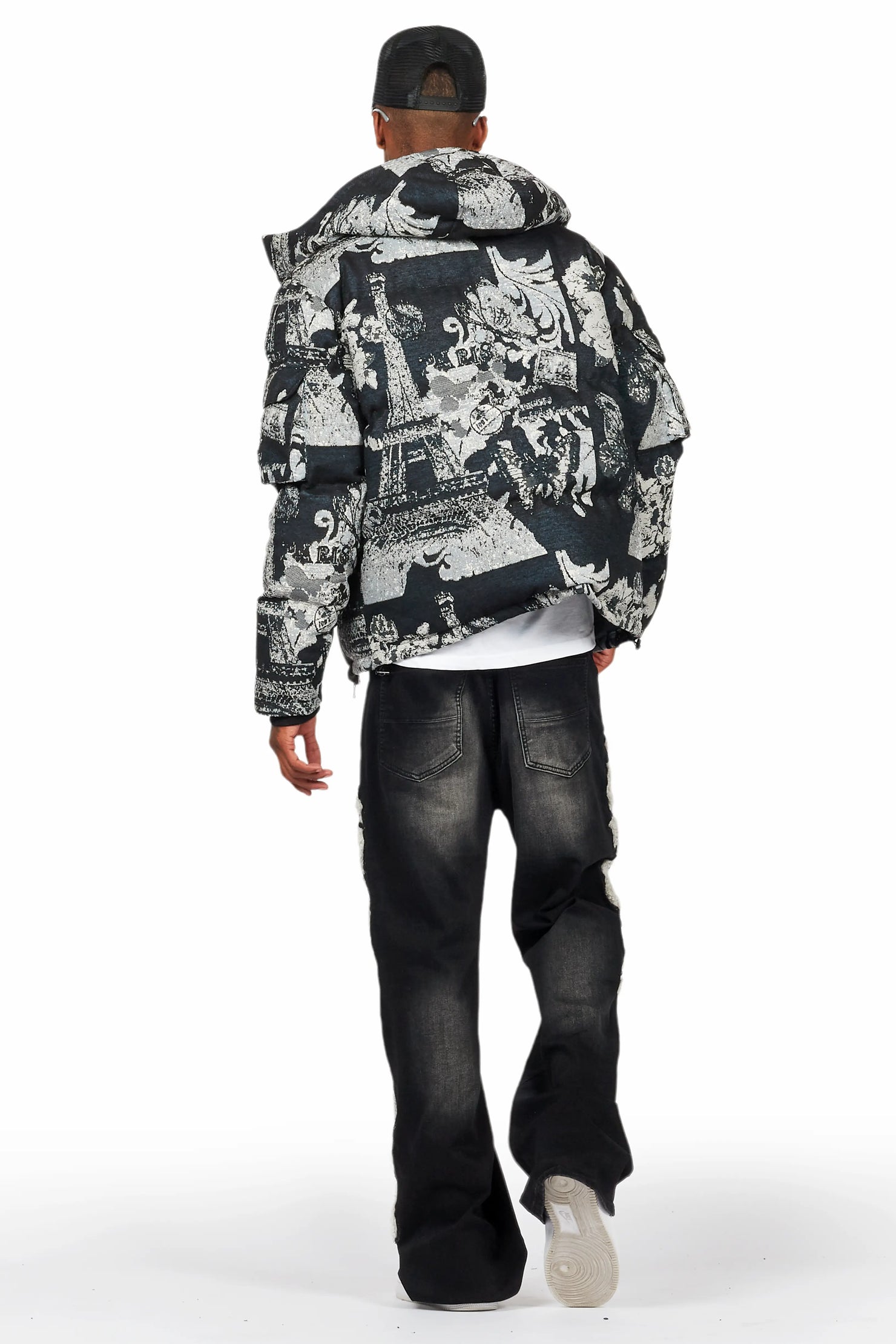 Francis Black Baggy Fit Jean