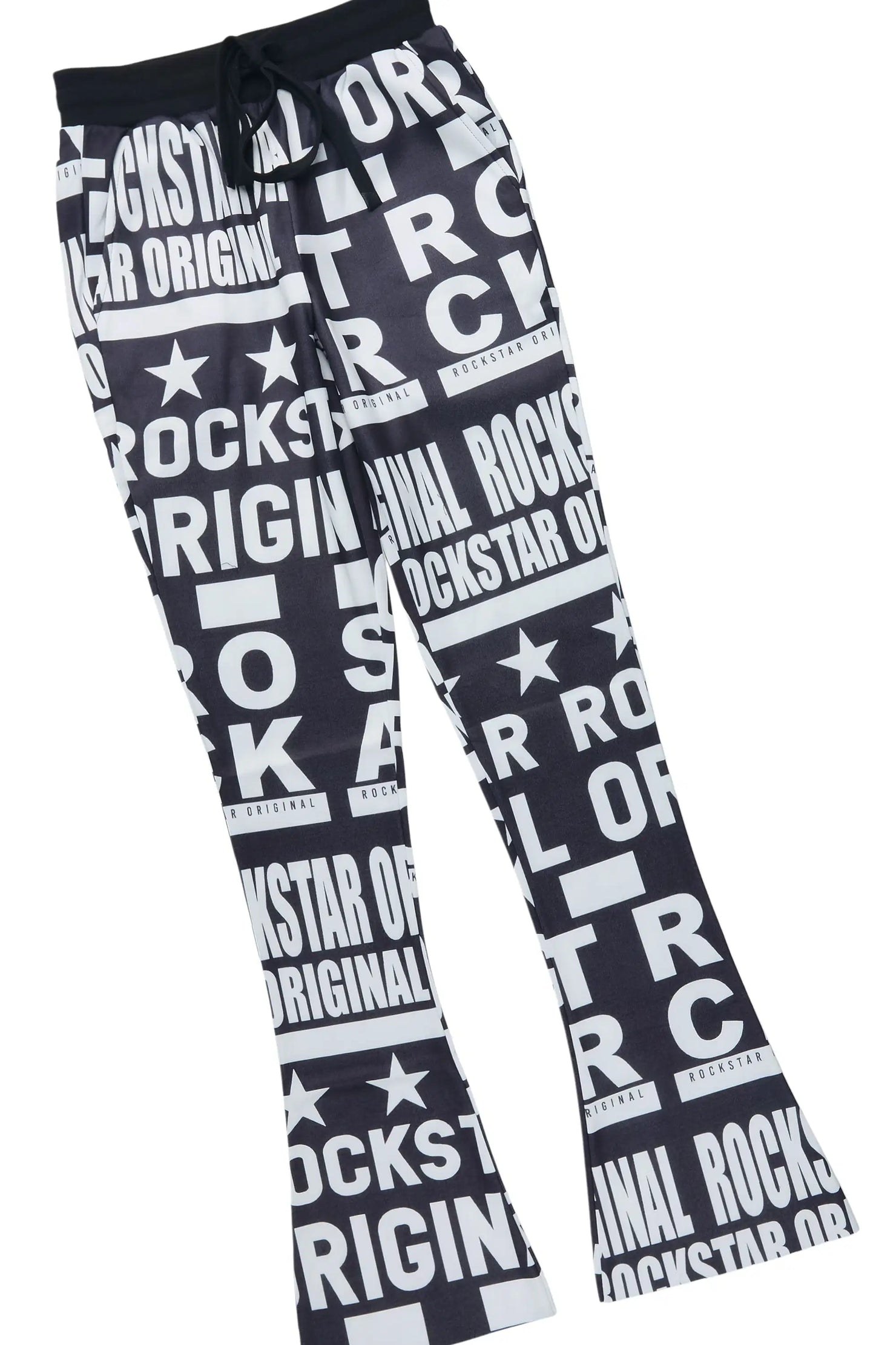 Rikelle Black Printed Track Set