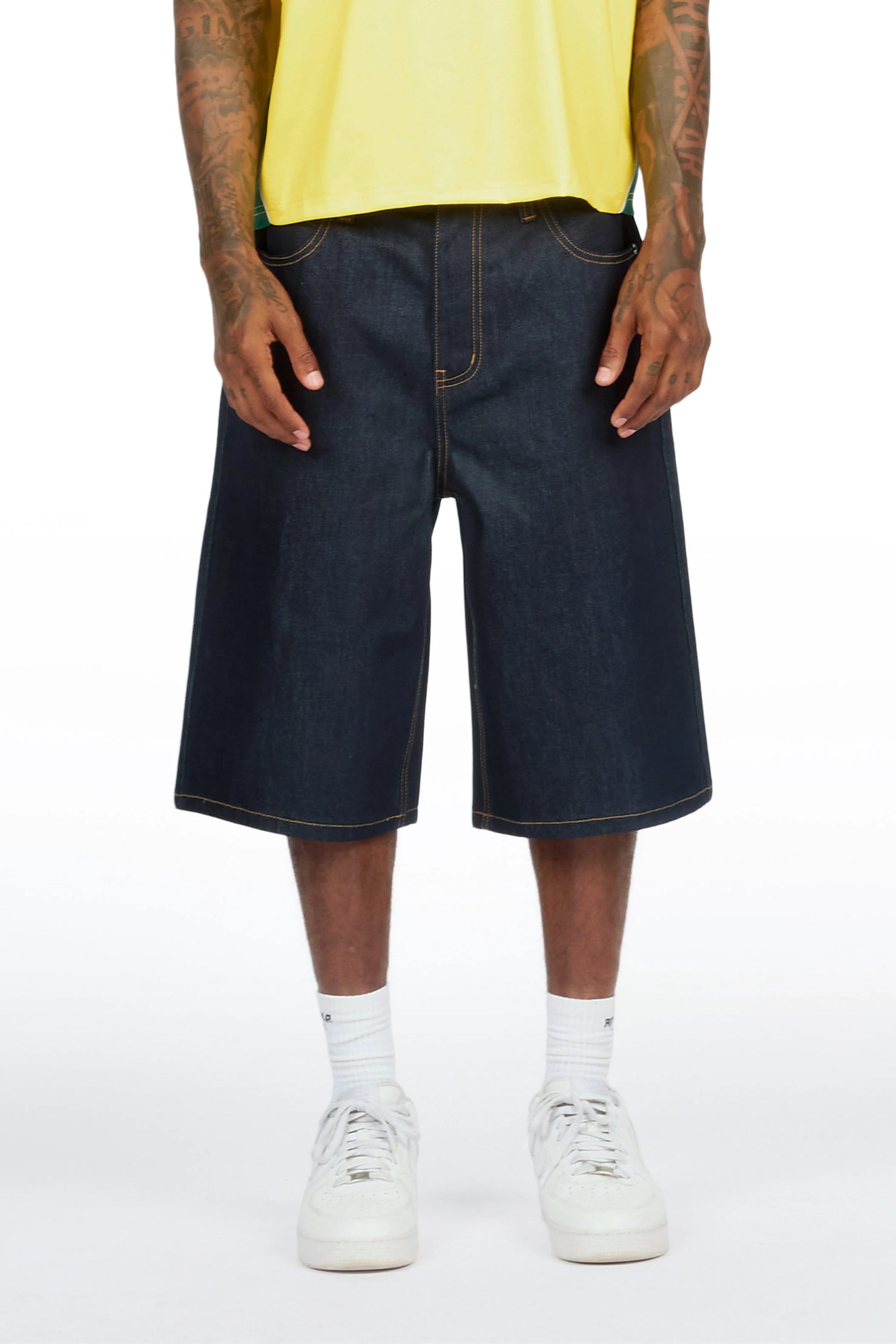 Moten Indigo Denim Jort