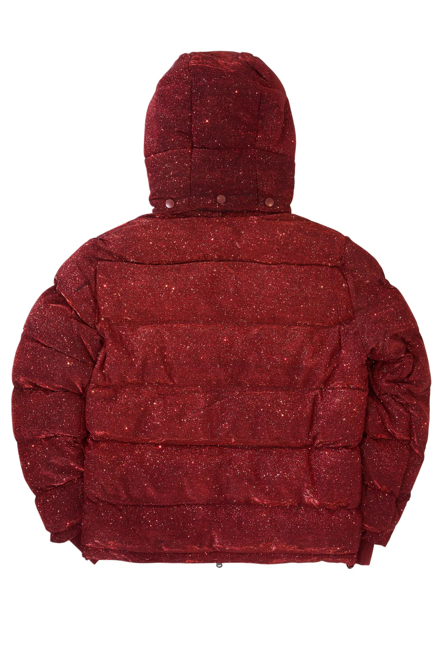 Gleam Red Puffer Jacket