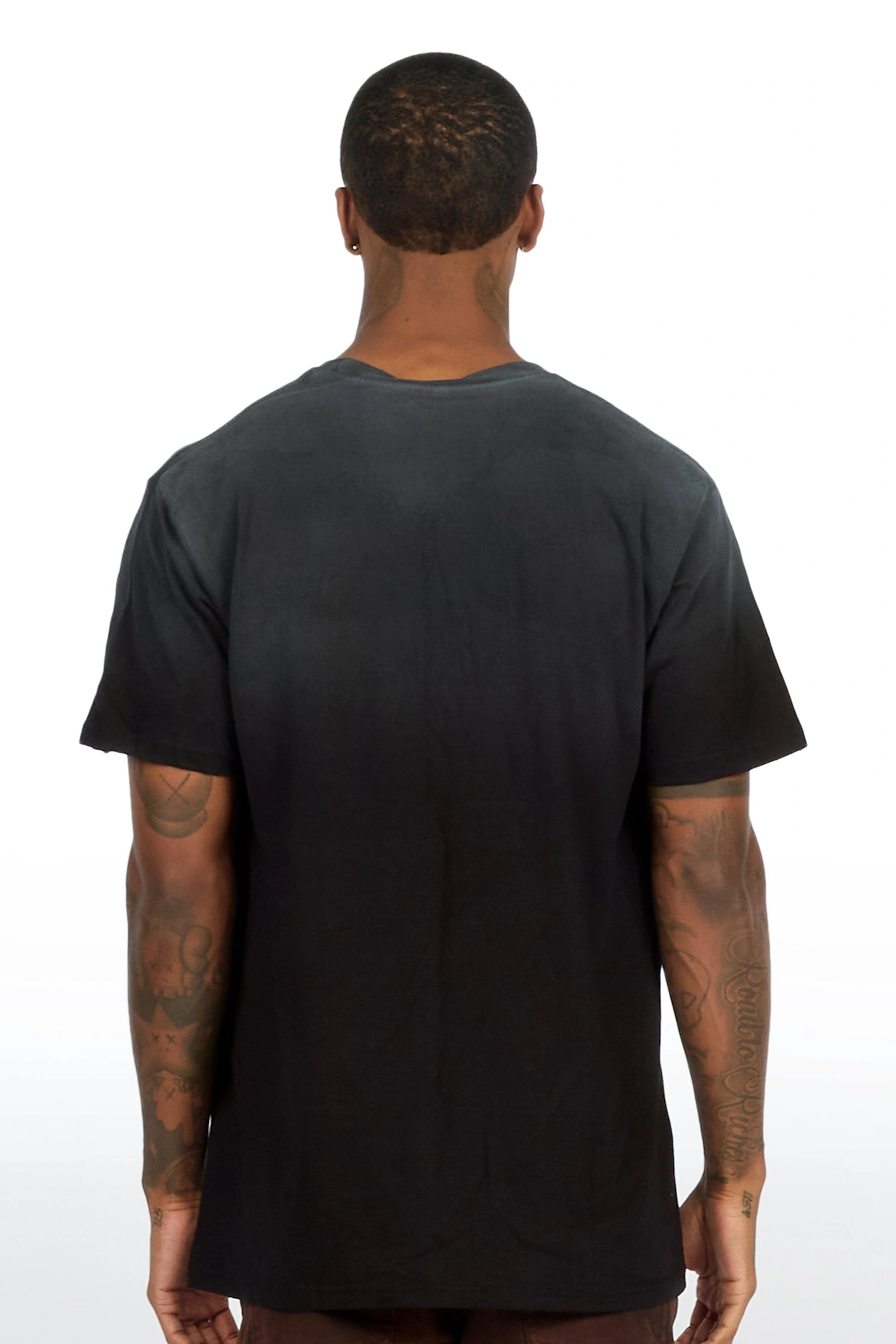 Kordell Black Oversized Graphic T-Shirt