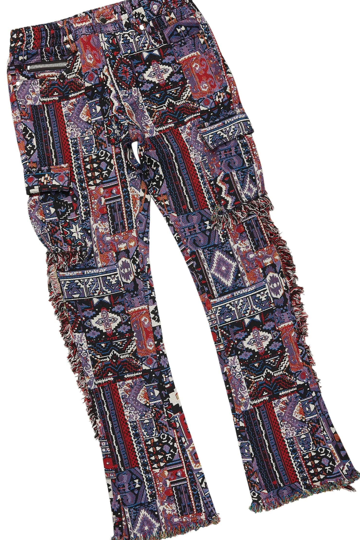 Fields Black/Purple Double Layer T-Shirt & Ayami Tapestry Jean Bundle