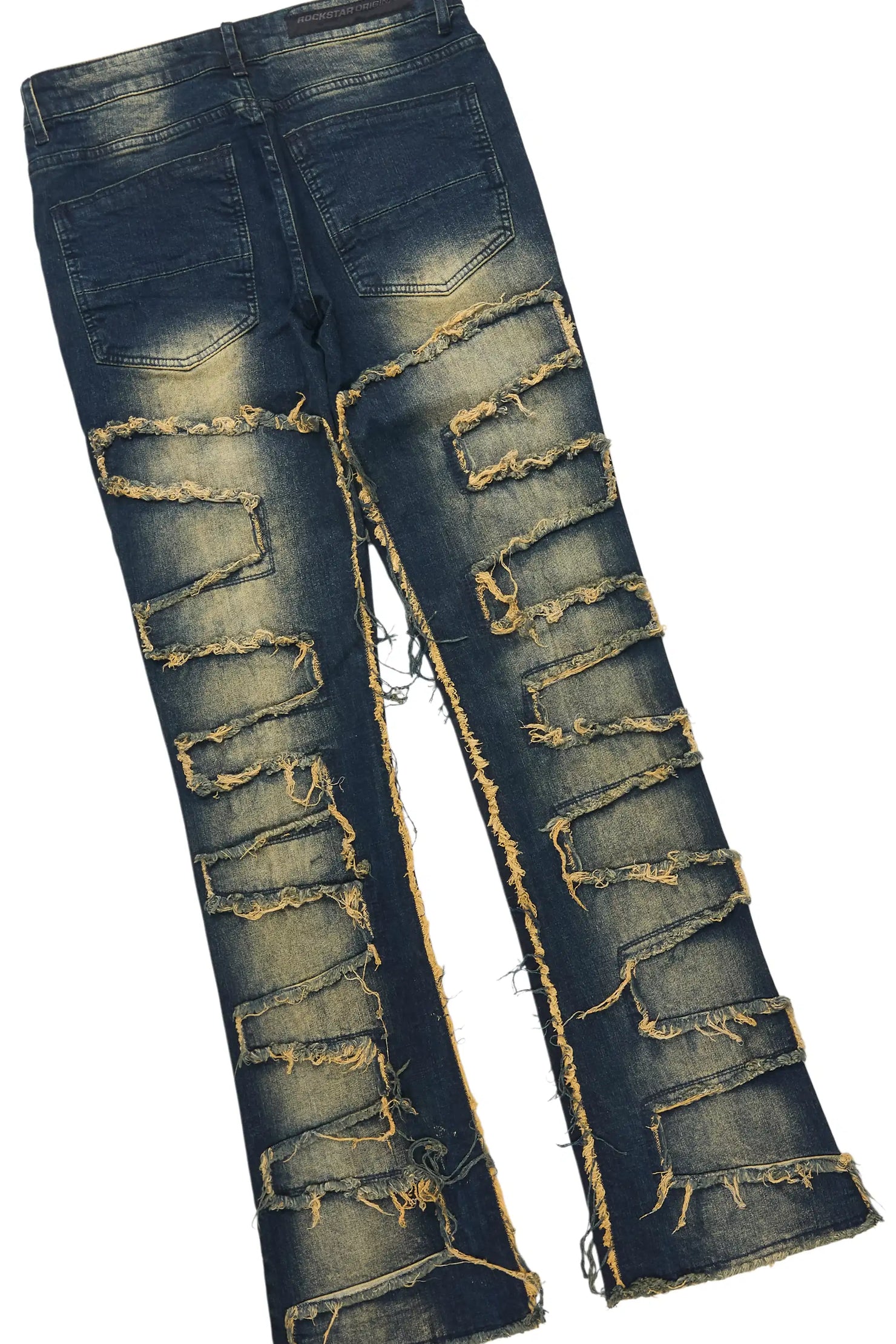 Saxon Red/Tint Hoodie/Stacked Flare Jean Set