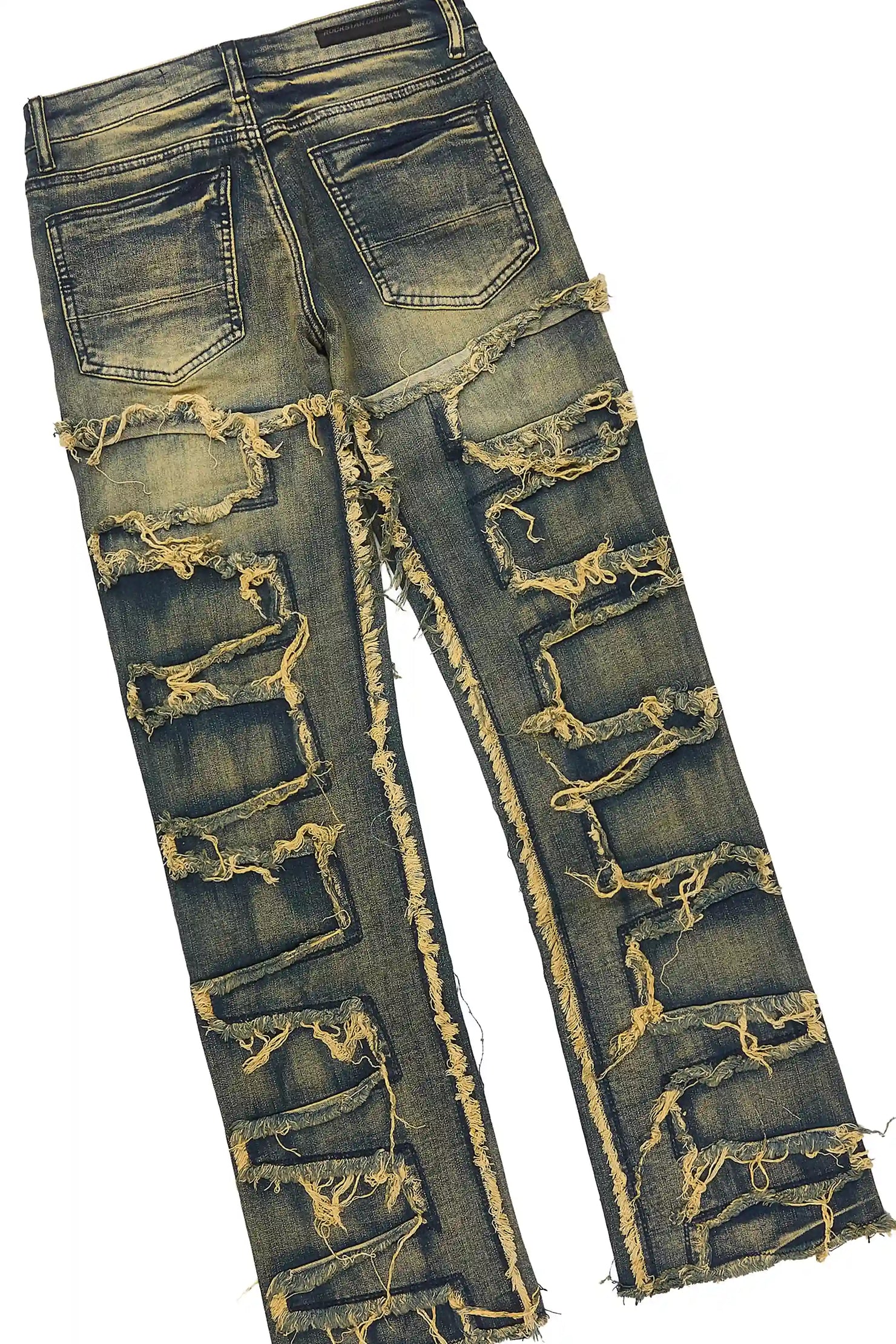 Boys Dono Navy/Tint T-Shirt Slim Stacked Jean Set