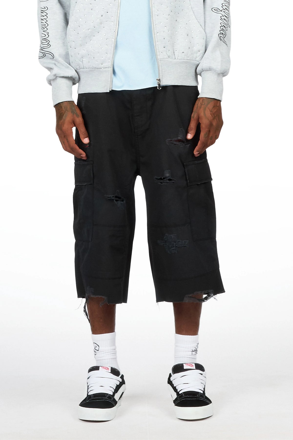 Bronsen Black Cargo Jort