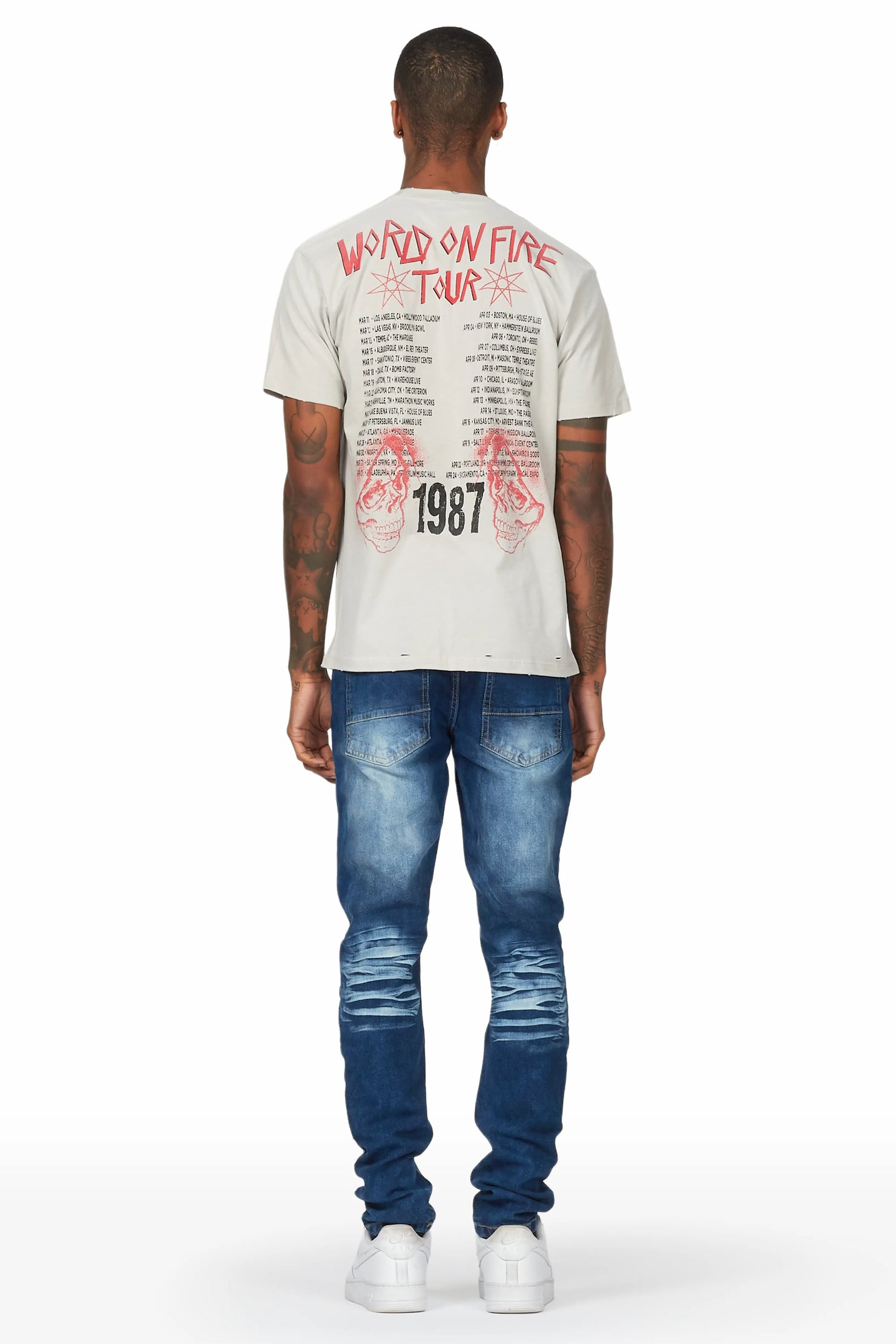 Milo Medium Blue Stretch Jean