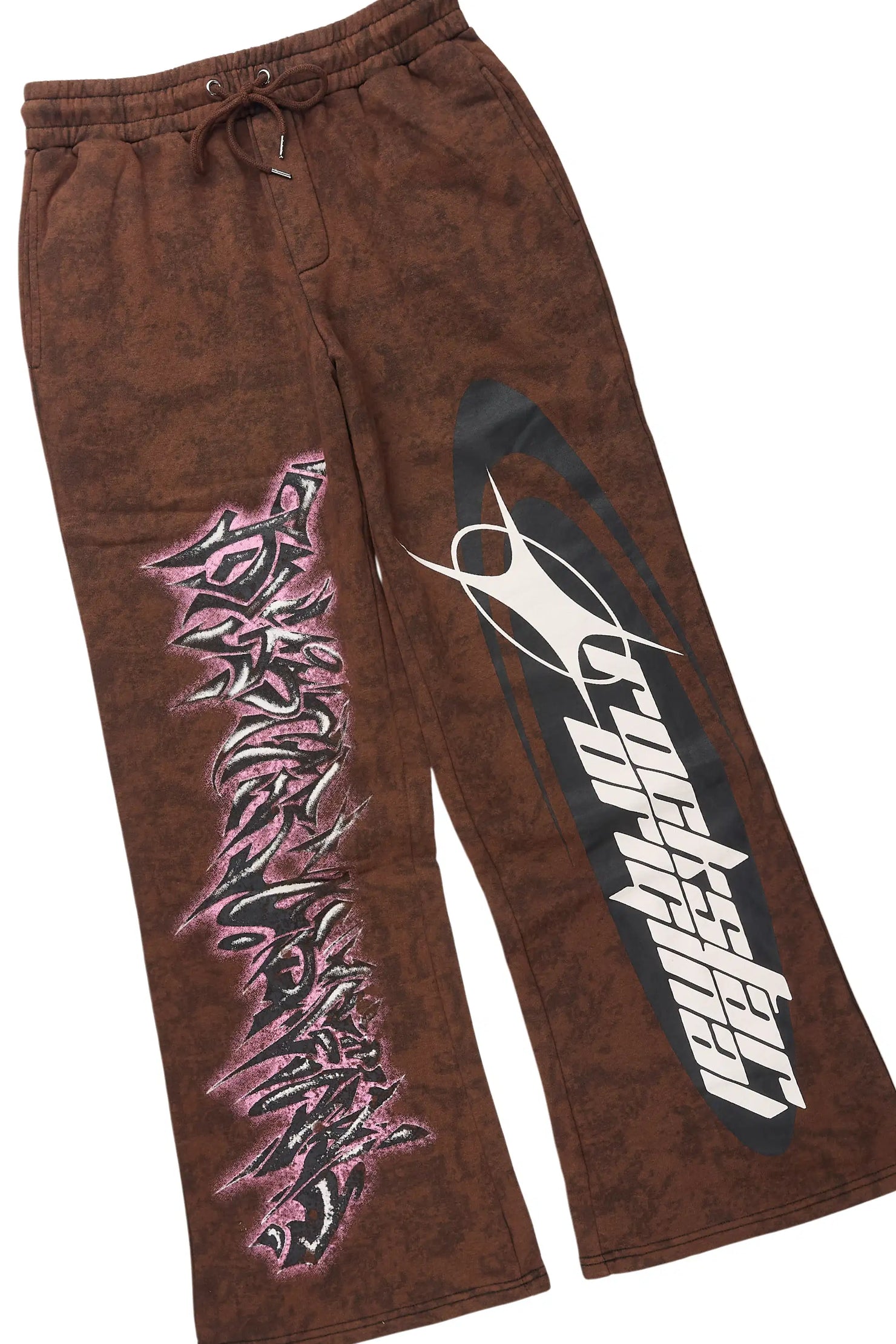 Bleka Brown Hoodie/Baggy Pant Track Set