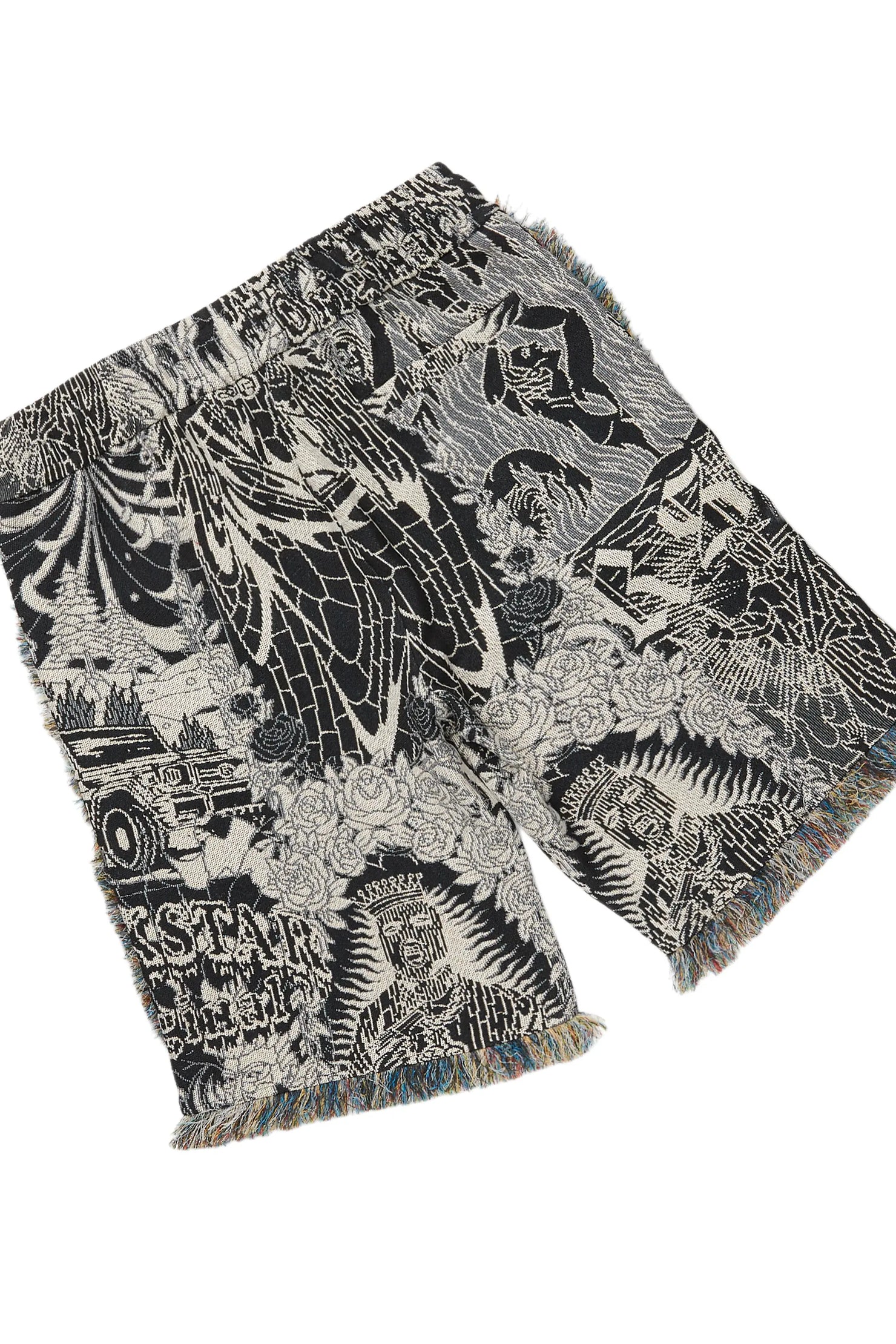 Tappy White/Black T-Shirt Short Set