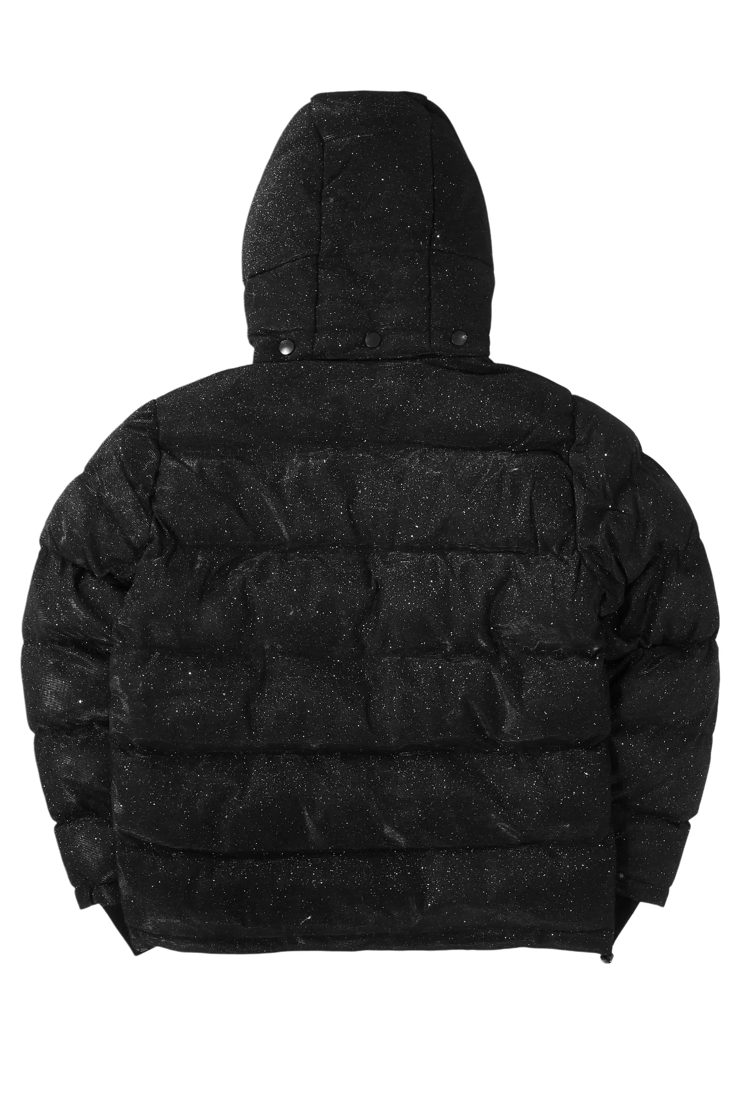 Gleam Black Puffer Jacket
