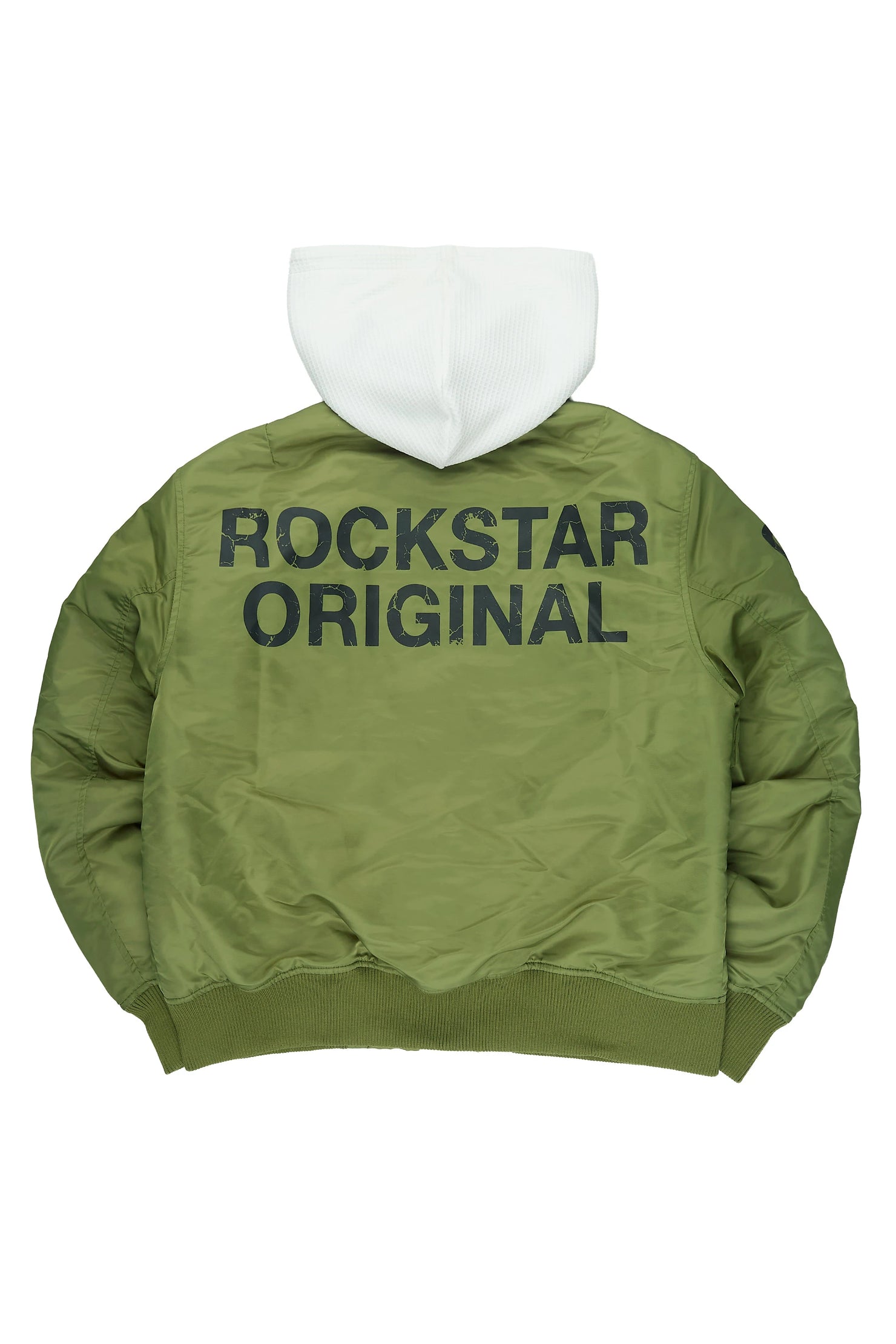 Aldrin Olive Bomber Jacket